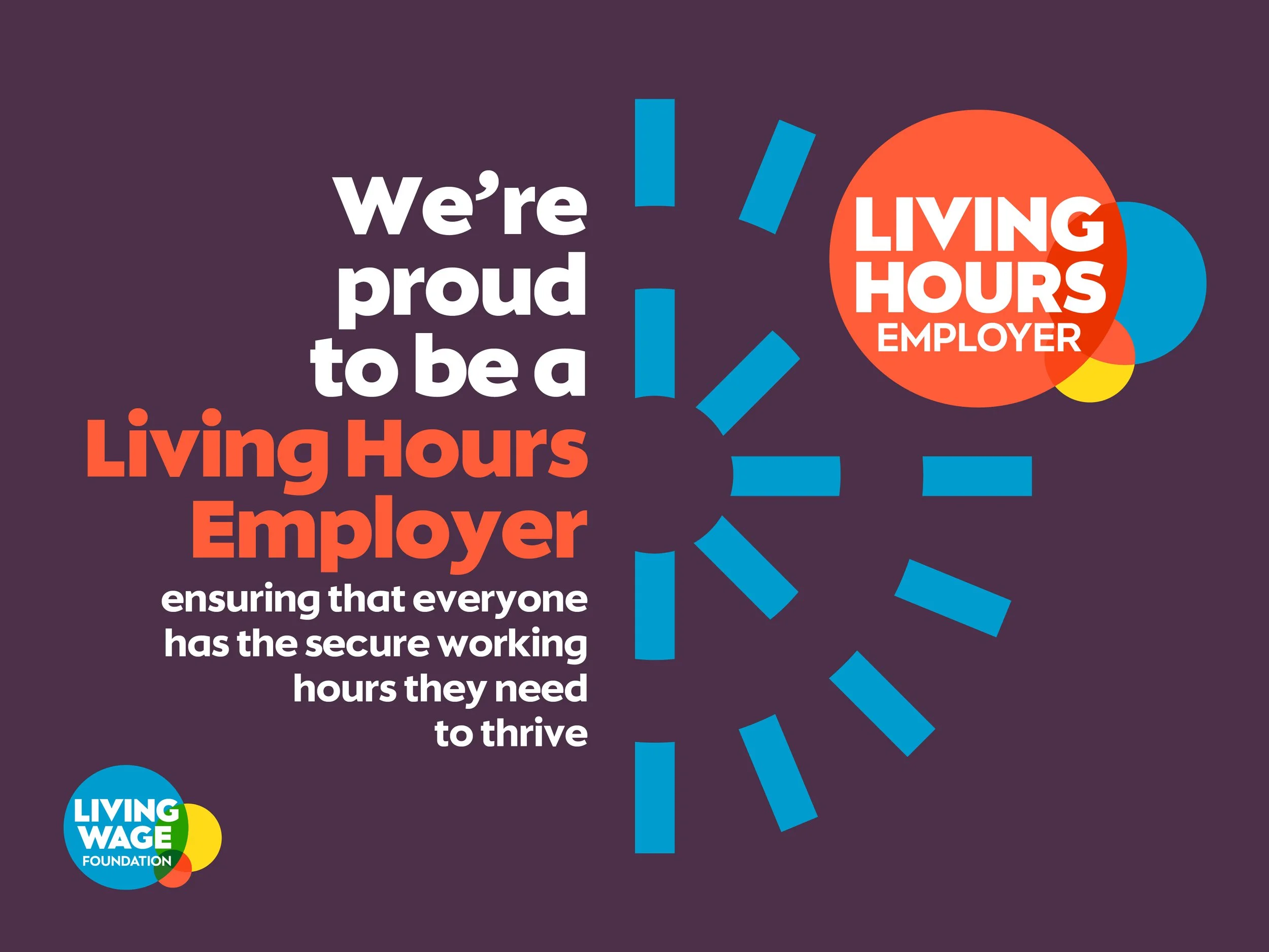 Raised In is now an accredited Living Hours Employer!