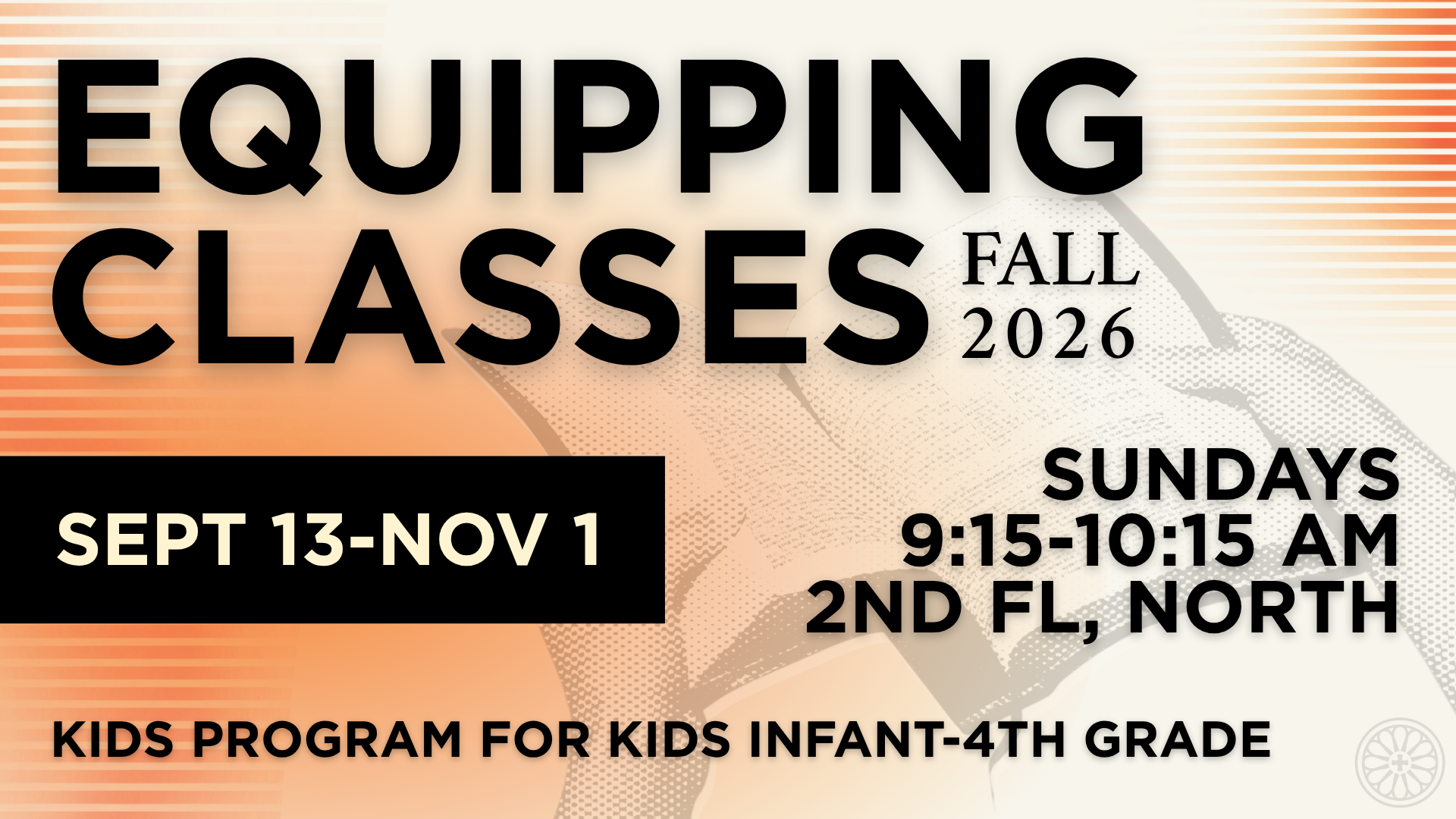 Fall Equipping Classes