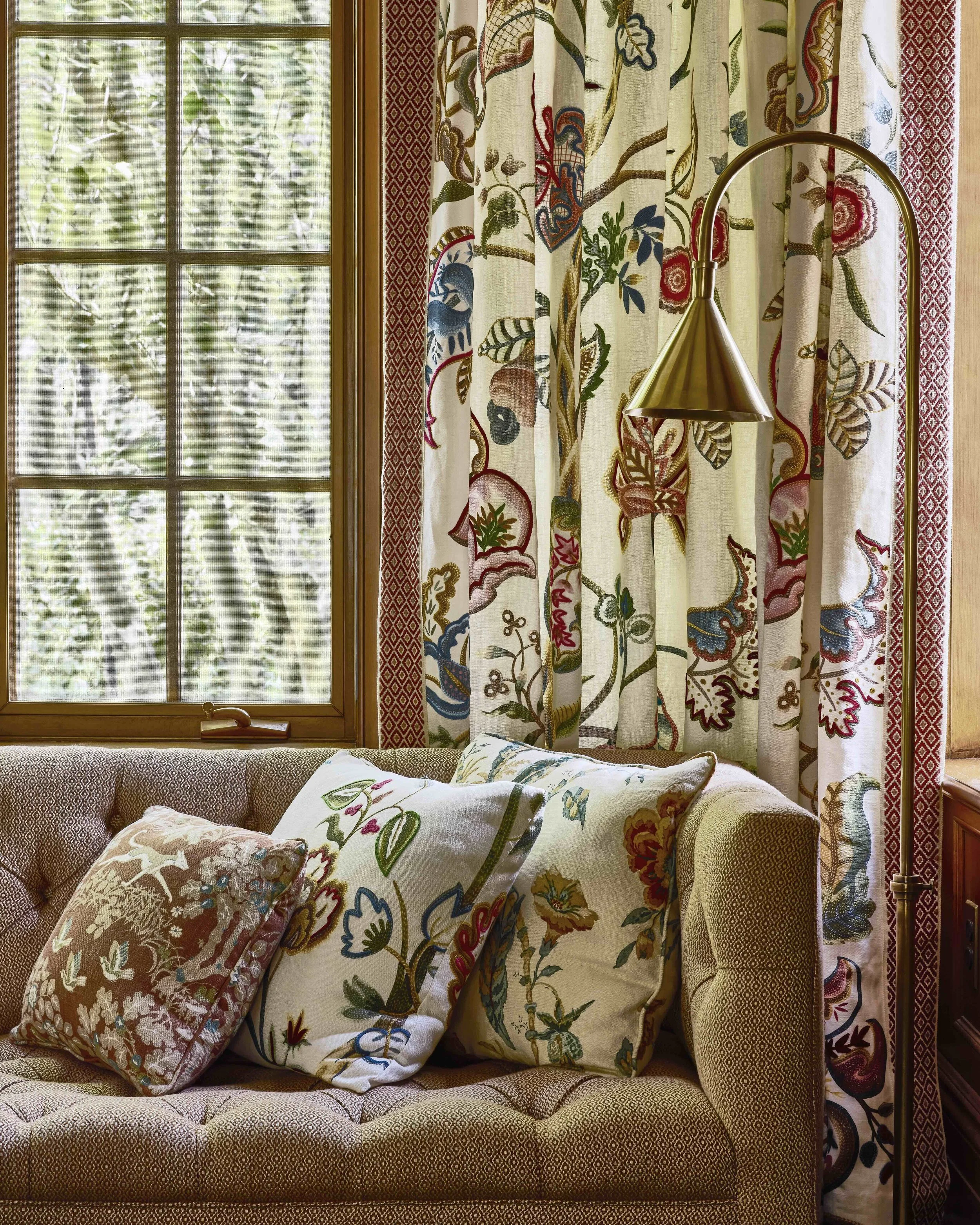 Living Room, Locust Valley, Parker Bowie Larson, Interior Design, Photography by Lee Jofa