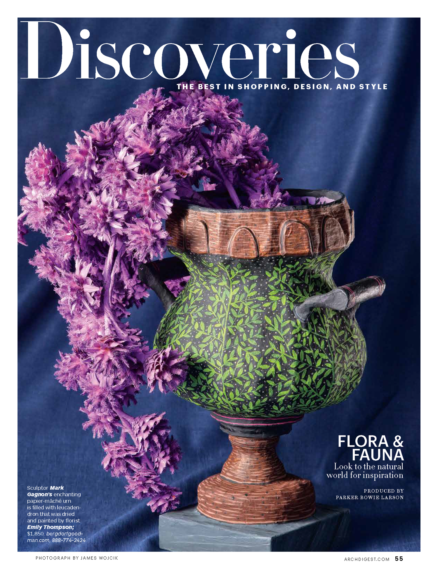 Mark Gagnon and Emily Thompson Flowers, Photography by James Wojcik