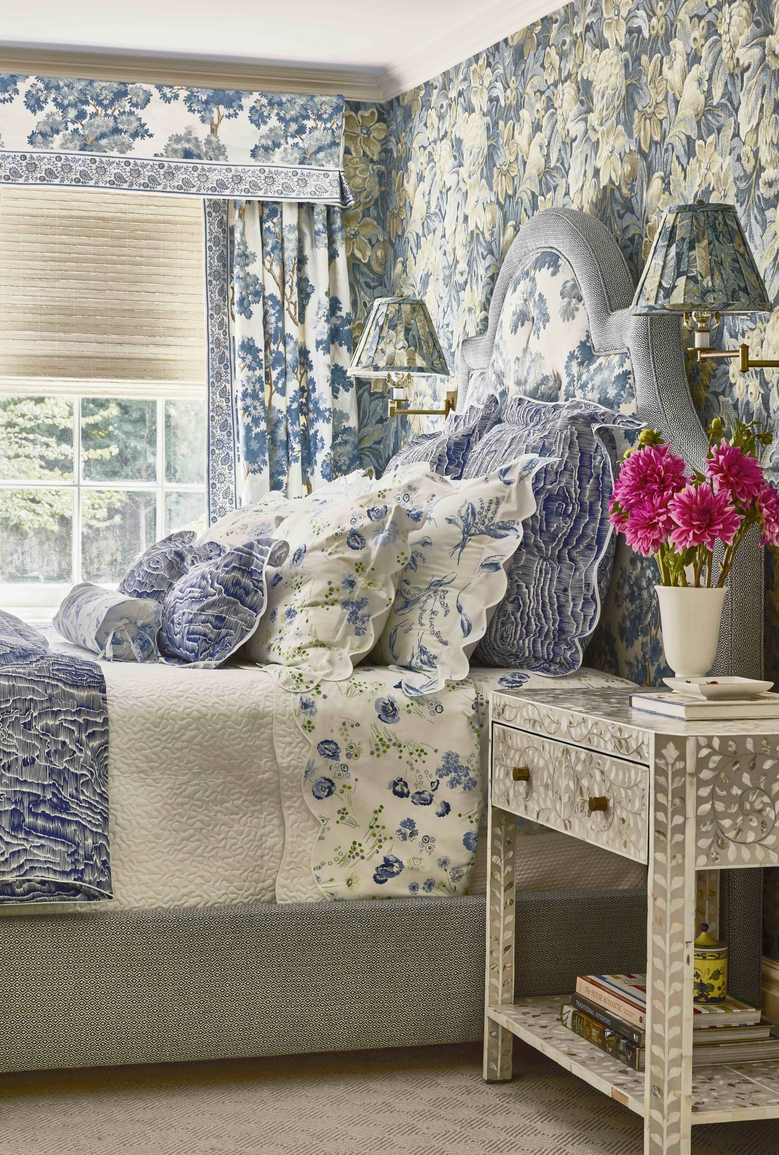 Living Room, Locust Valley, Parker Bowie Larson, Interior Design, Photography by Lee Jofa