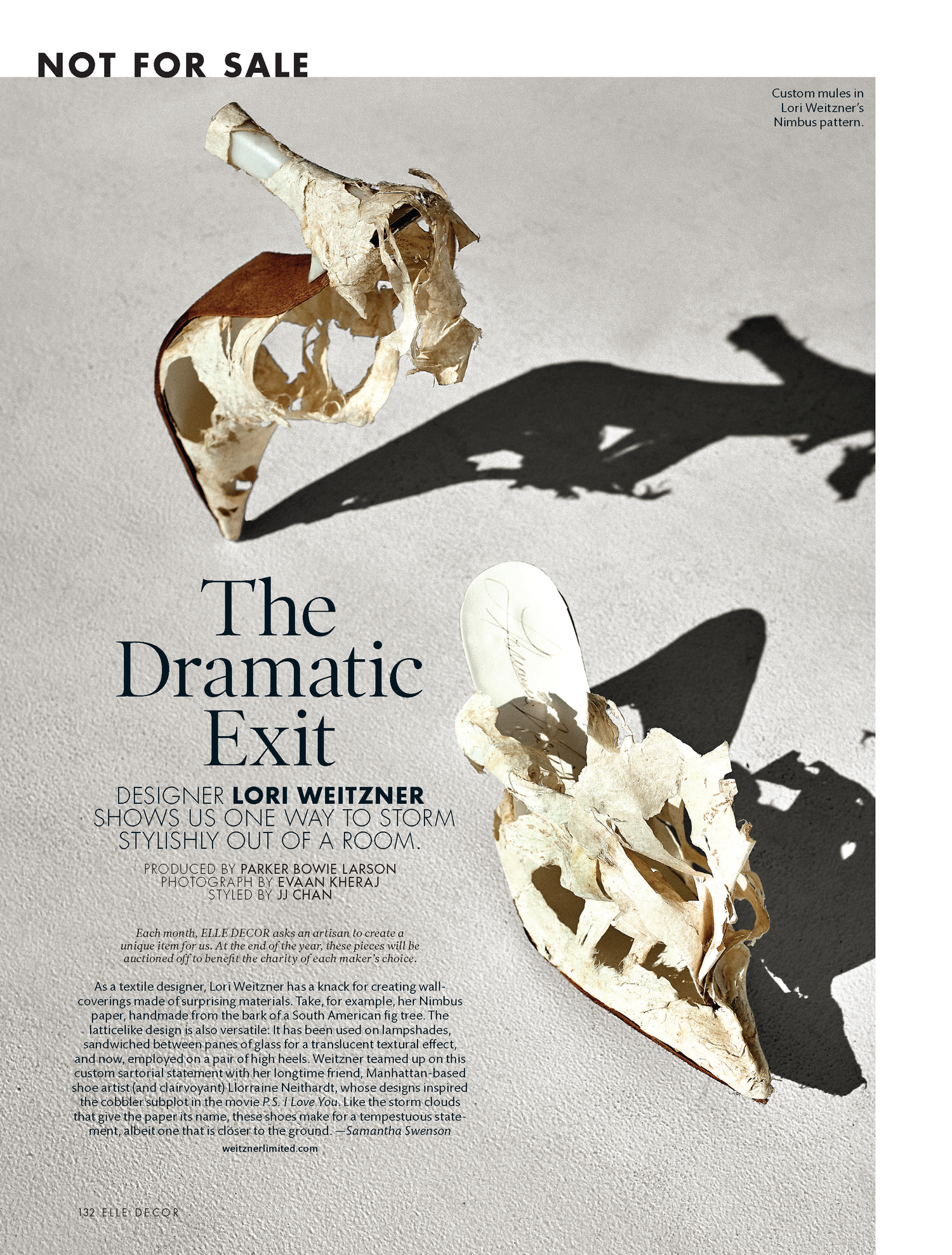 Lori Weitzner, Photography by Evaan Kheraj