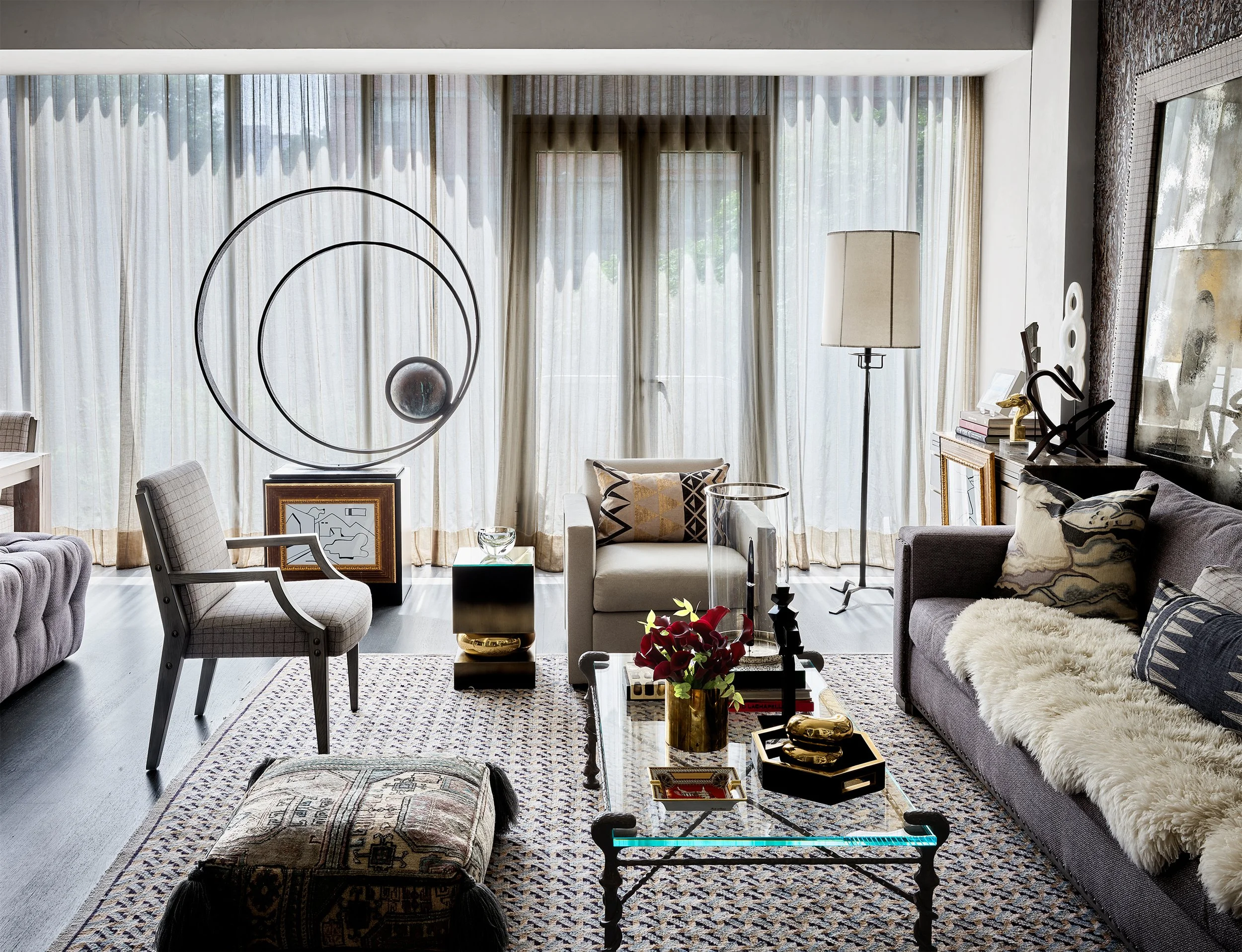 Parker Bowie Larson, Living Room, Design, Interiors