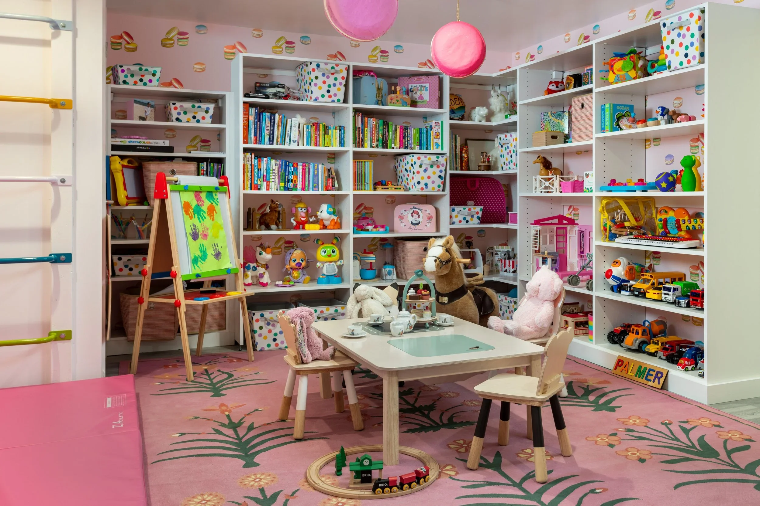 Playroom, Parker Bowie Larson, Interior Design, Locust Valley, Photography by Read McKendree