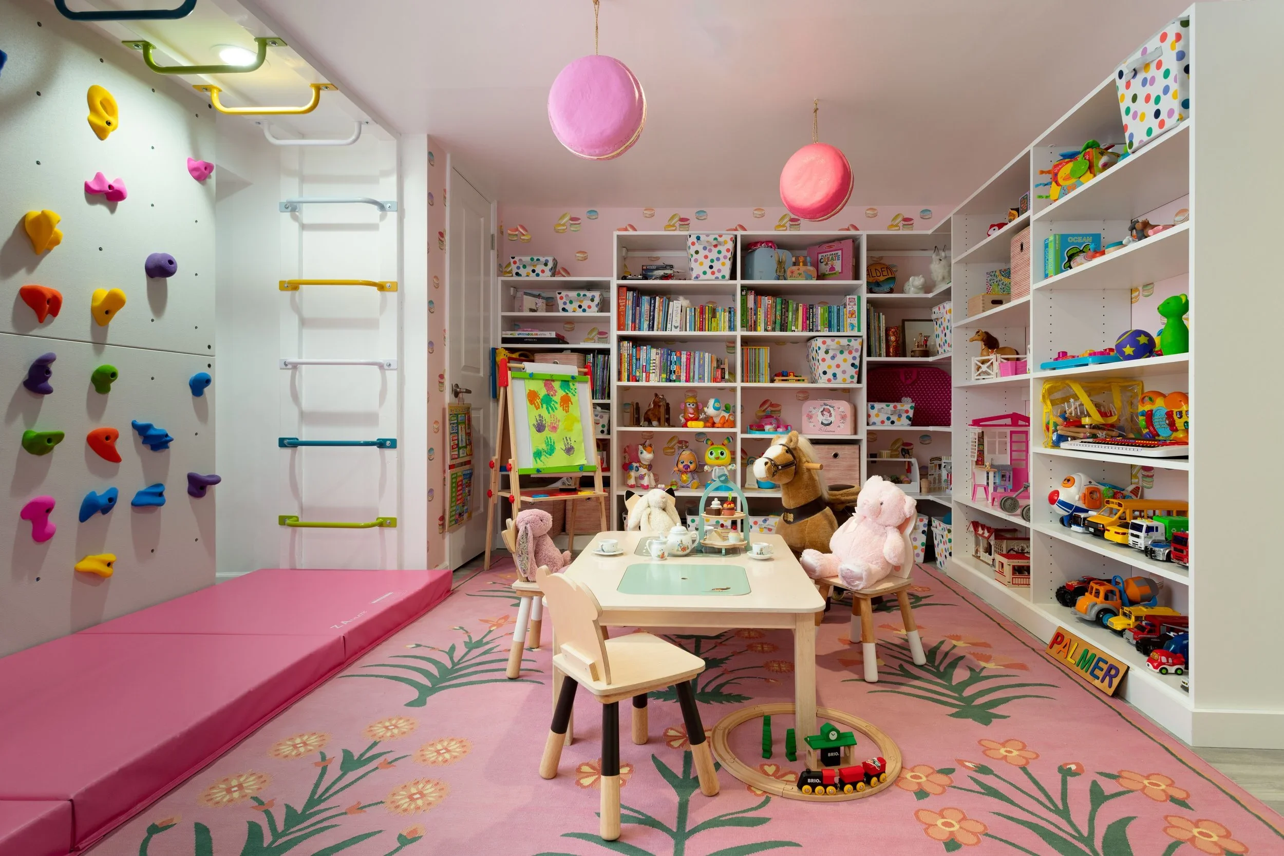 Playroom, Parker Bowie Larson, Interior Design, Locust Valley, Photography by Read McKendree