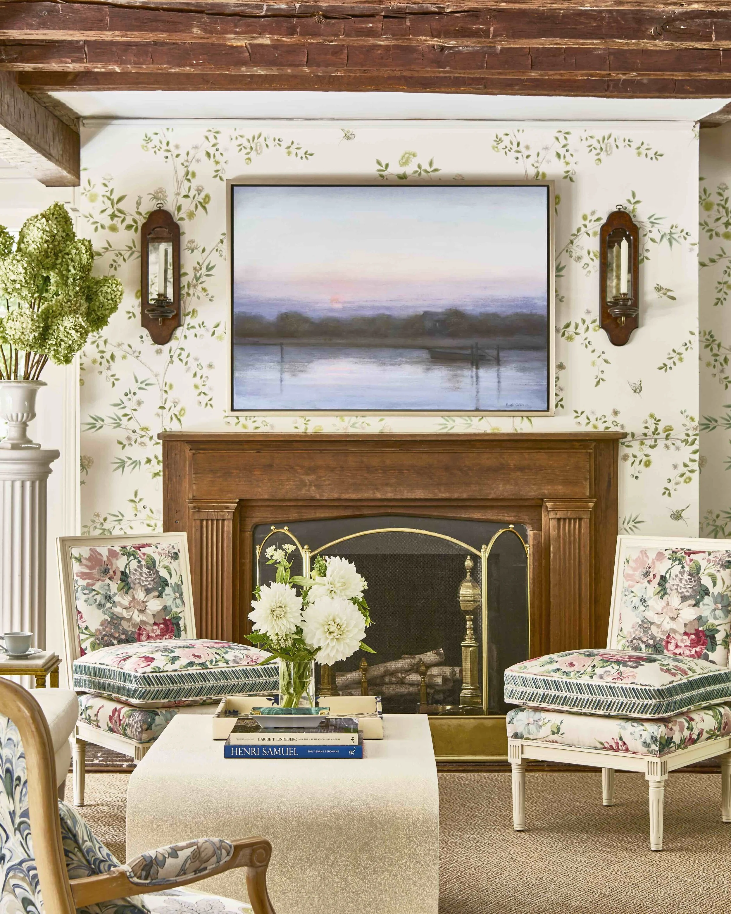 Living Room, Locust Valley, Parker Bowie Larson, Interior Design, Photography by Lee Jofa