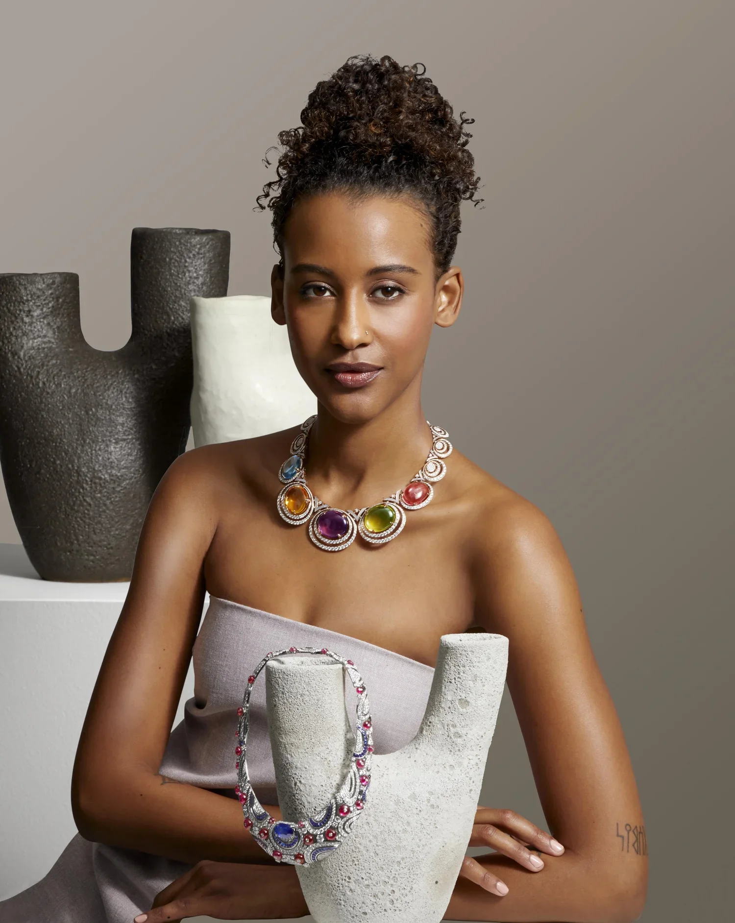 Dina Nur Satti and Bulgari, Photography by Don Penny