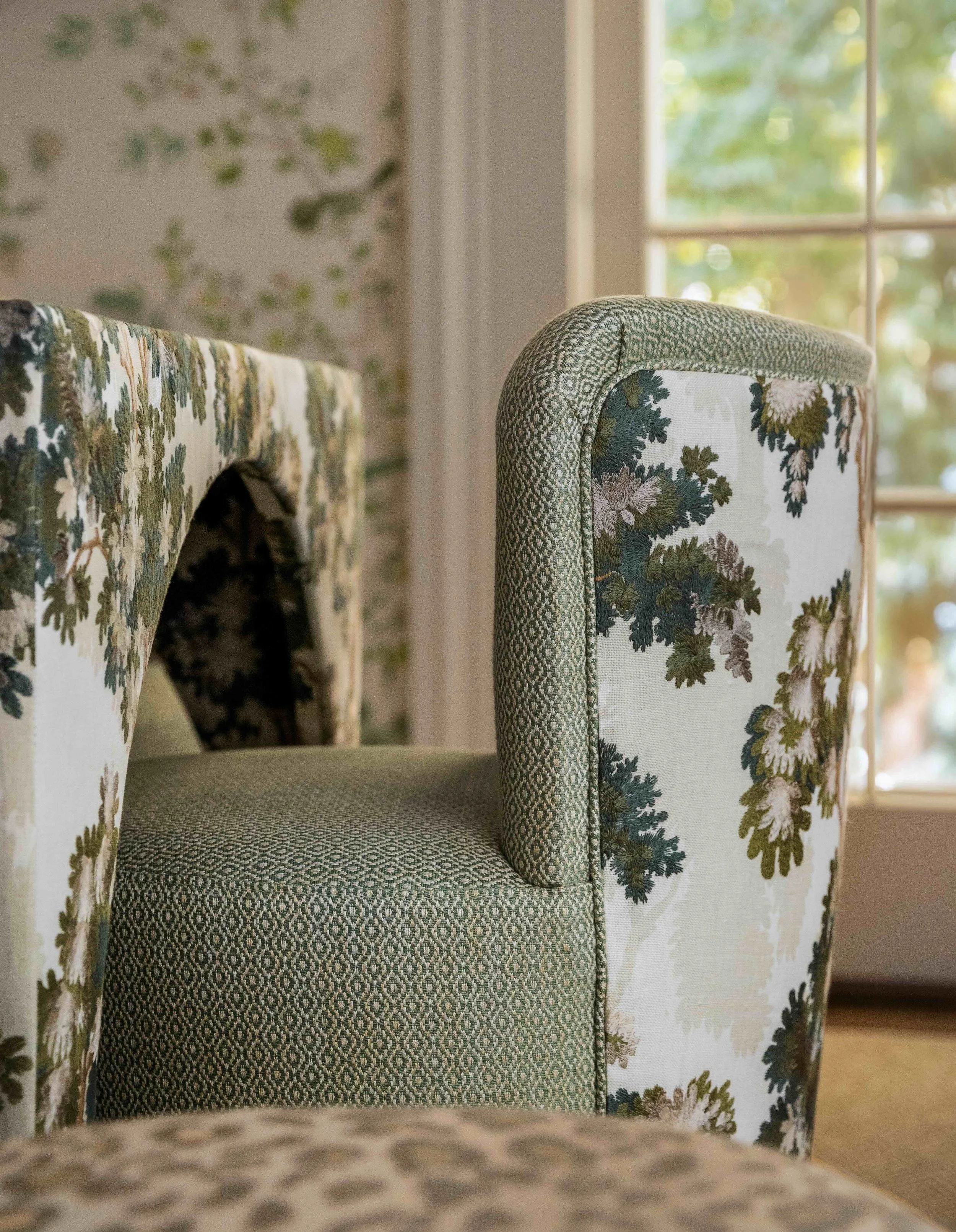 Living Room, Locust Valley, Parker Bowie Larson, Interior Design, Photography by Lee Jofa