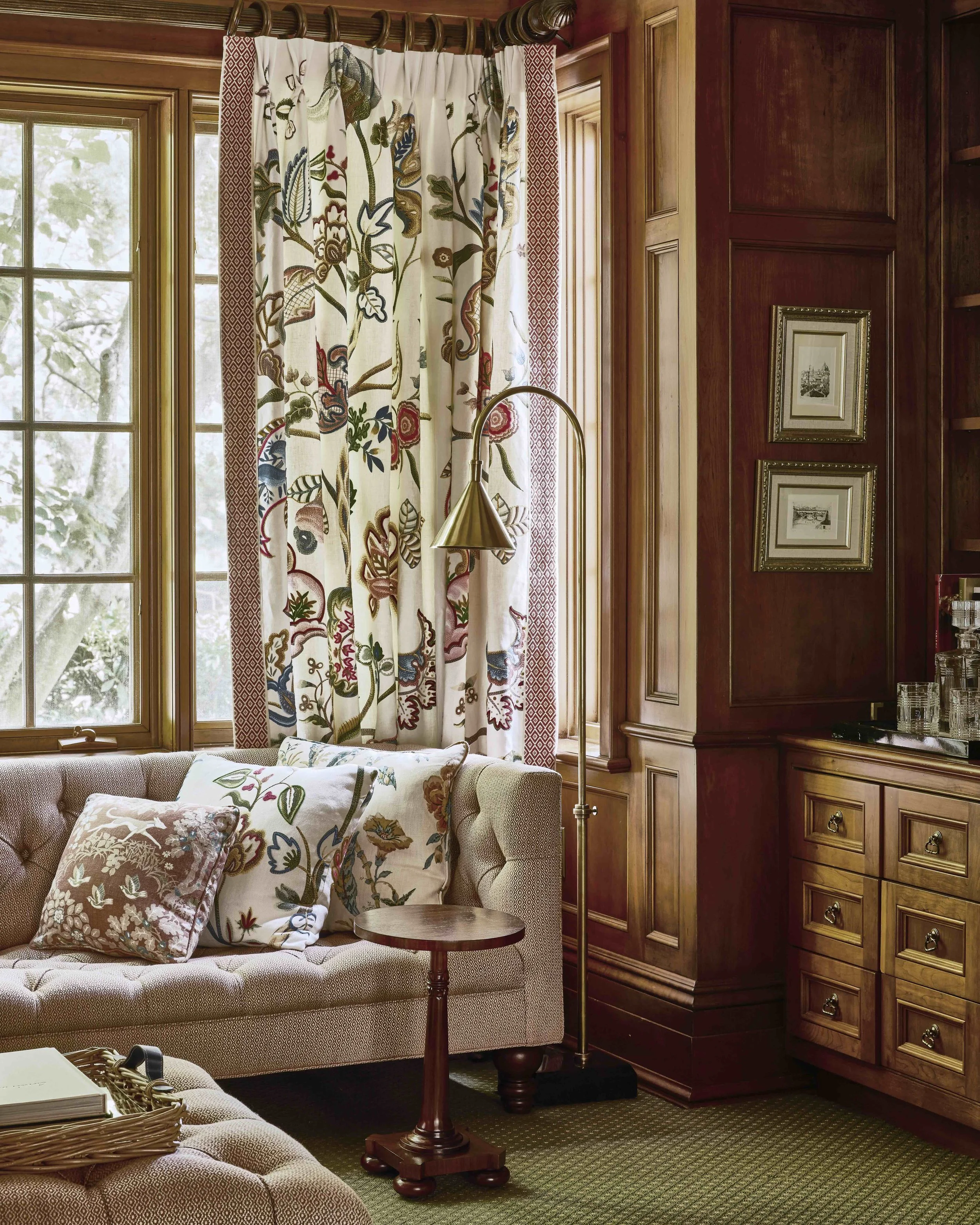 Living Room, Locust Valley, Parker Bowie Larson, Interior Design, Photography by Lee Jofa