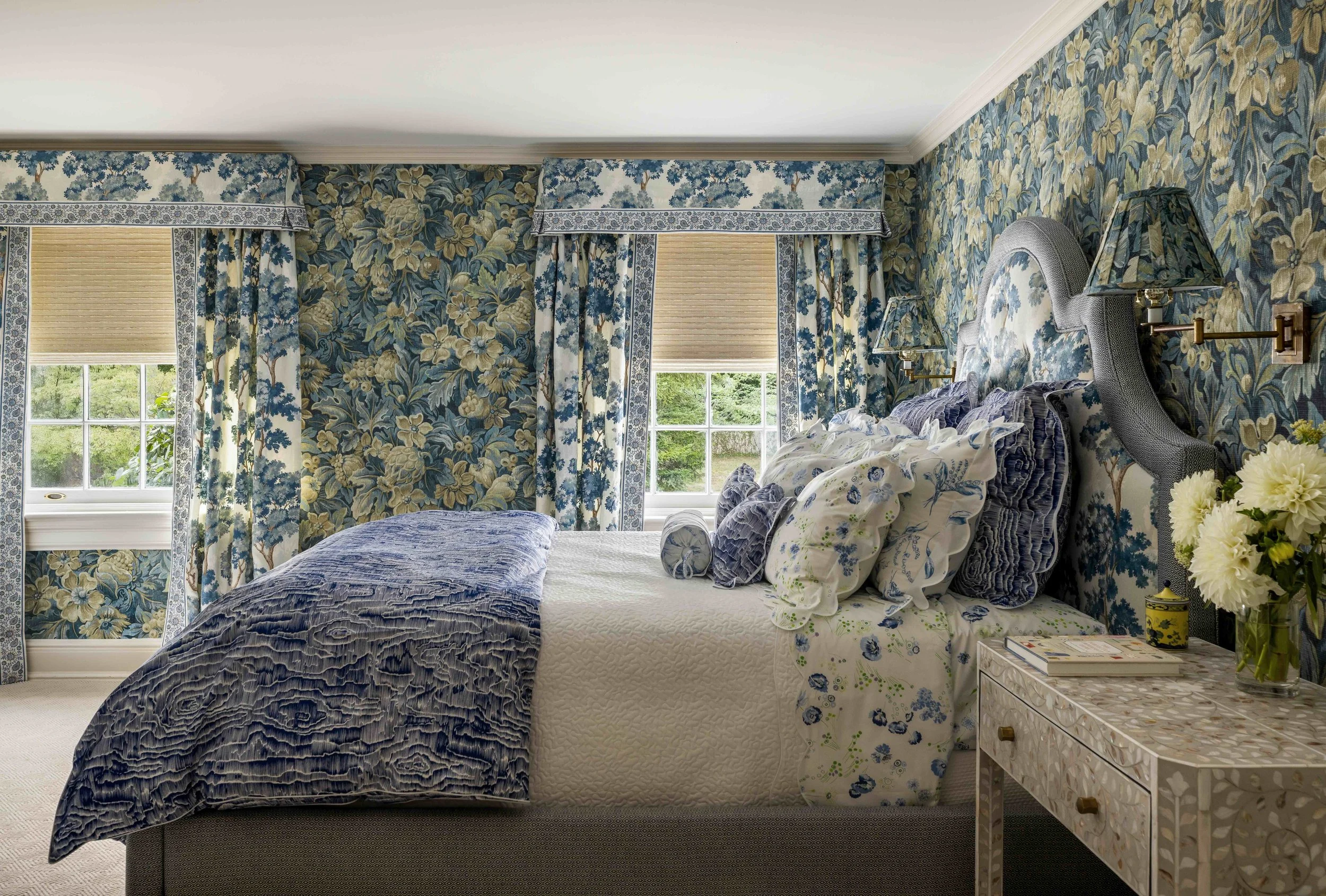 Living Room, Locust Valley, Parker Bowie Larson, Interior Design, Photography by Lee Jofa