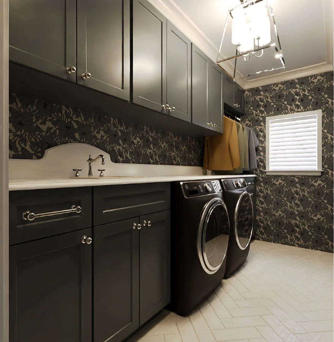 So many laundry room designs being sent out! We&rsquo;ve been busy with a multitude of projects we are completing before the holidays! Stay tuned for some amazing transformations!