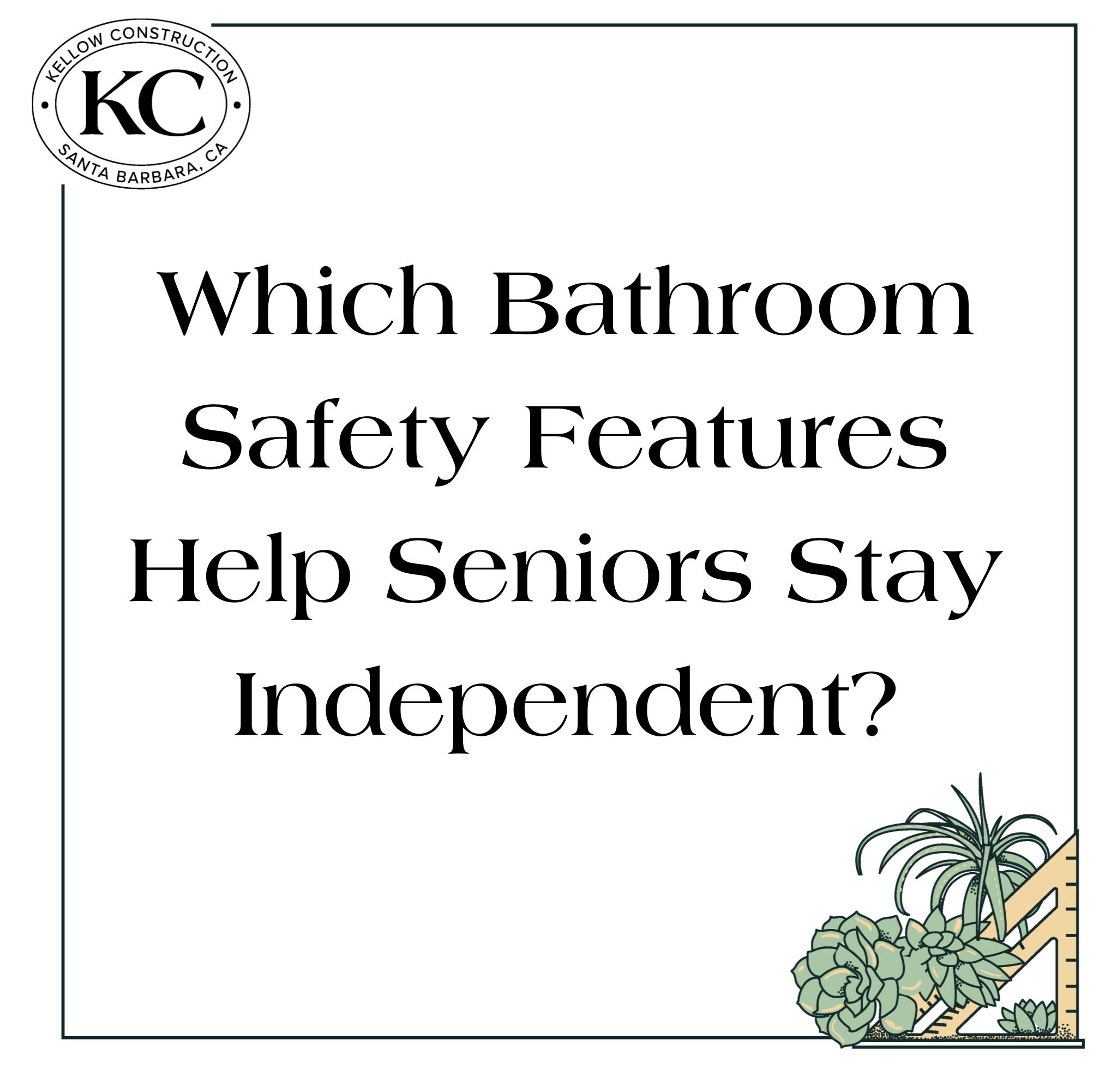 Which Bathroom Safety Features Help Seniors Stay Independent?