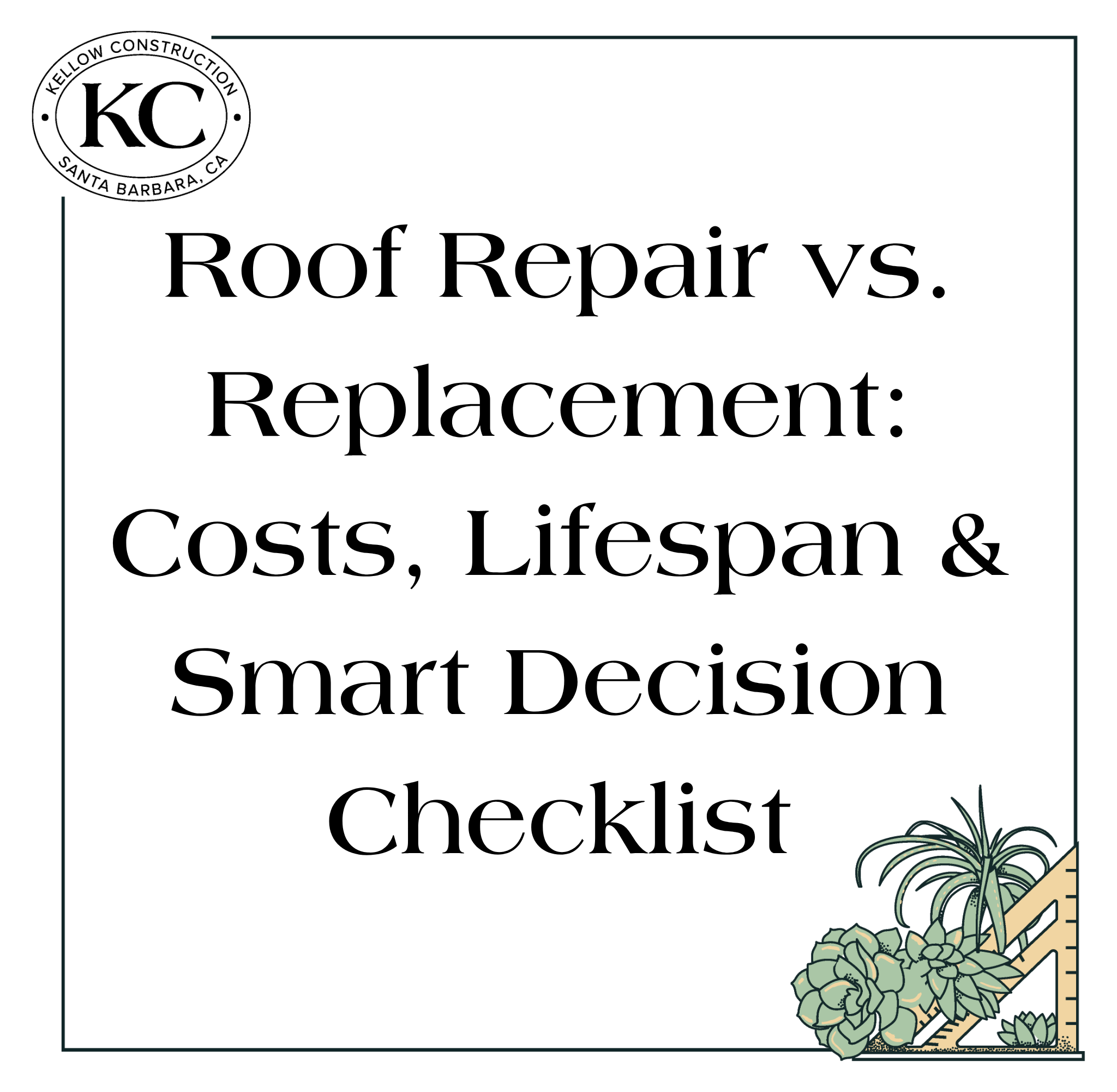 Roof Repair vs. Replacement: Costs, Lifespan &amp; Smart Decision Checklist