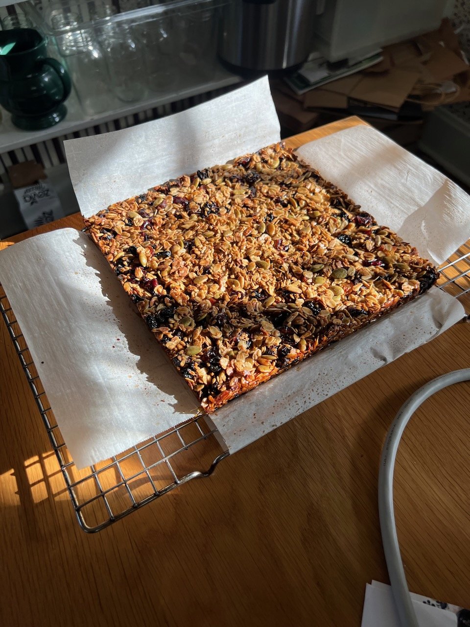 White House Fruit & Oat Bars (NYT Cooking)