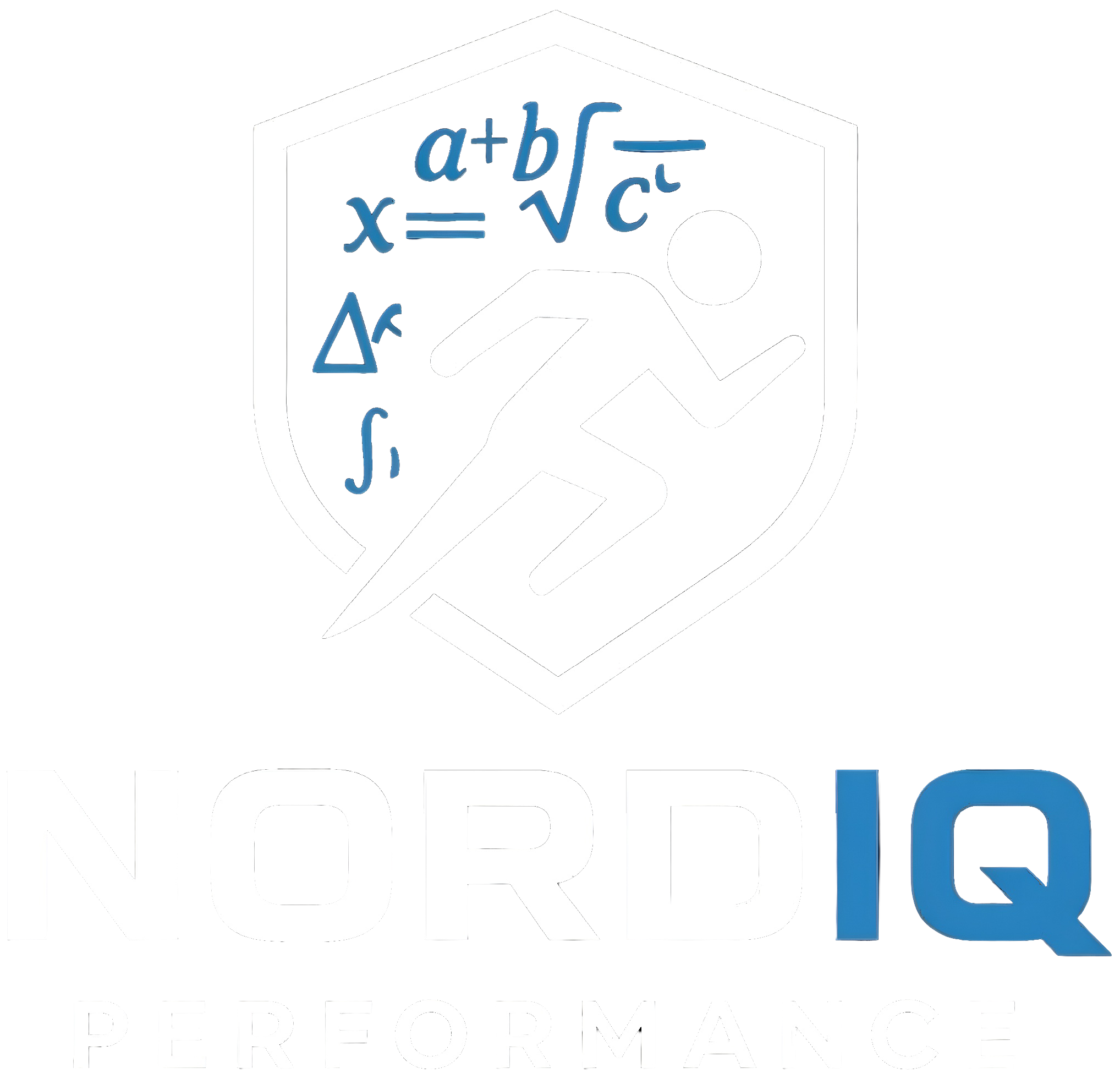 Nordiq logo hvit sammarbeidspartner av Adrenalin treningssenter