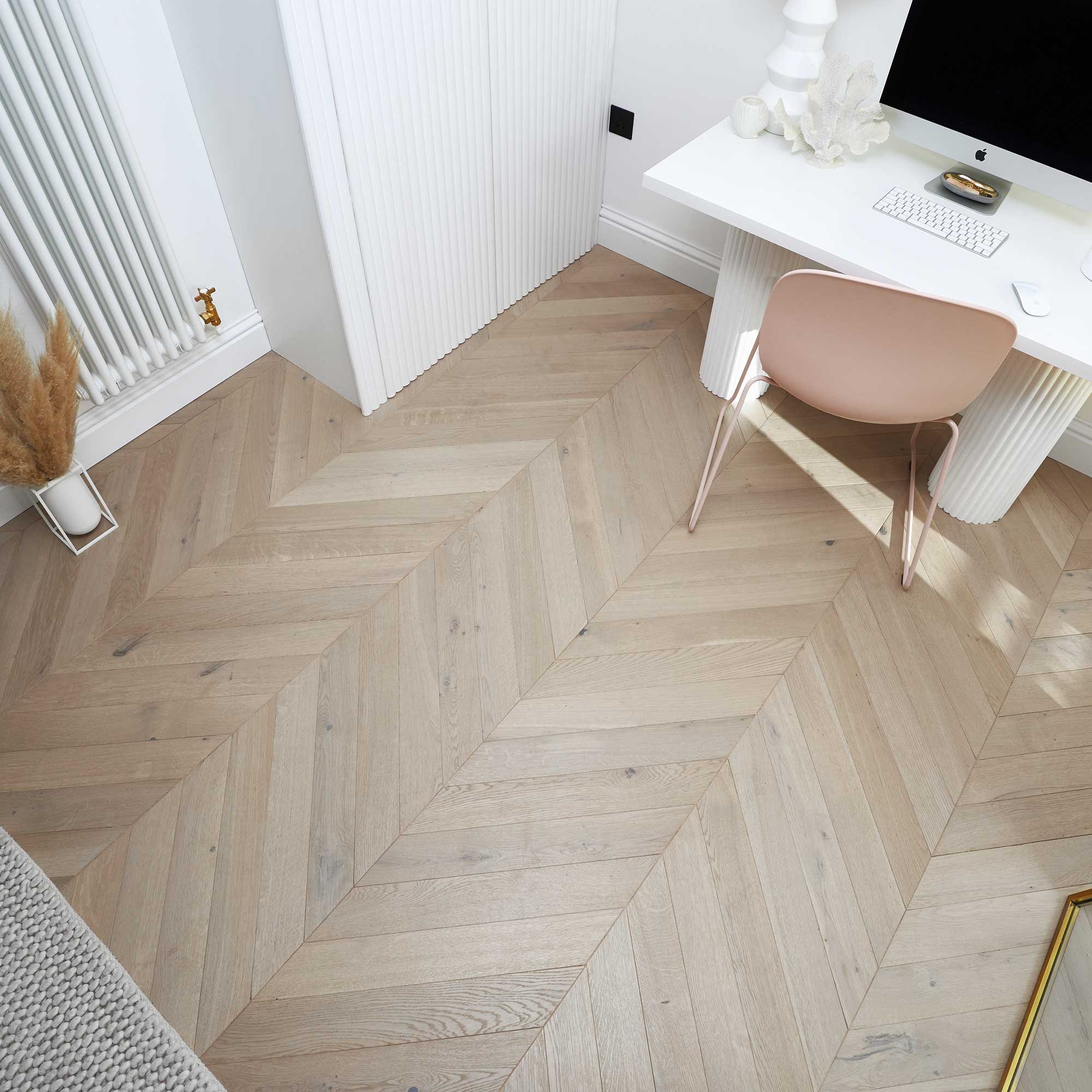 V4 CV104 Seashell Chevron from The Floor Collection