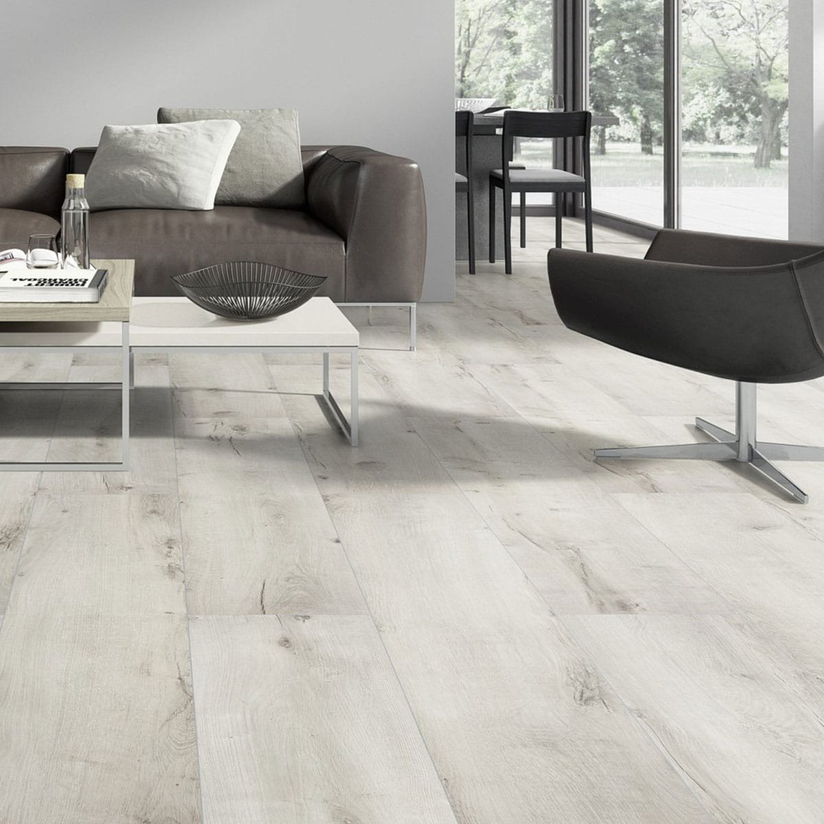 V4 NAL55 Silvered Oak Laminate | Available to purchase from The Floor Collection