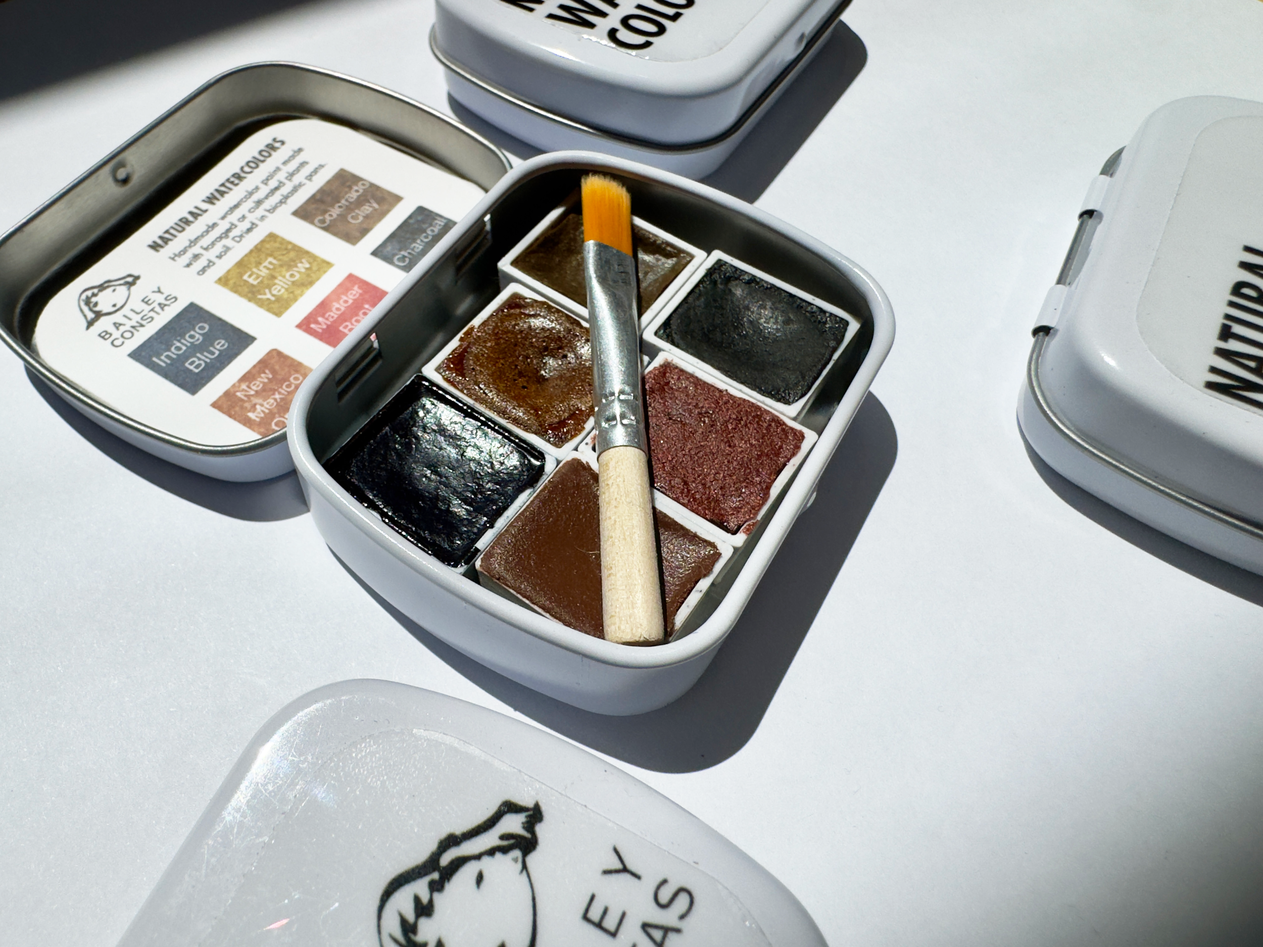 Natural Watercolors - 6 Colors