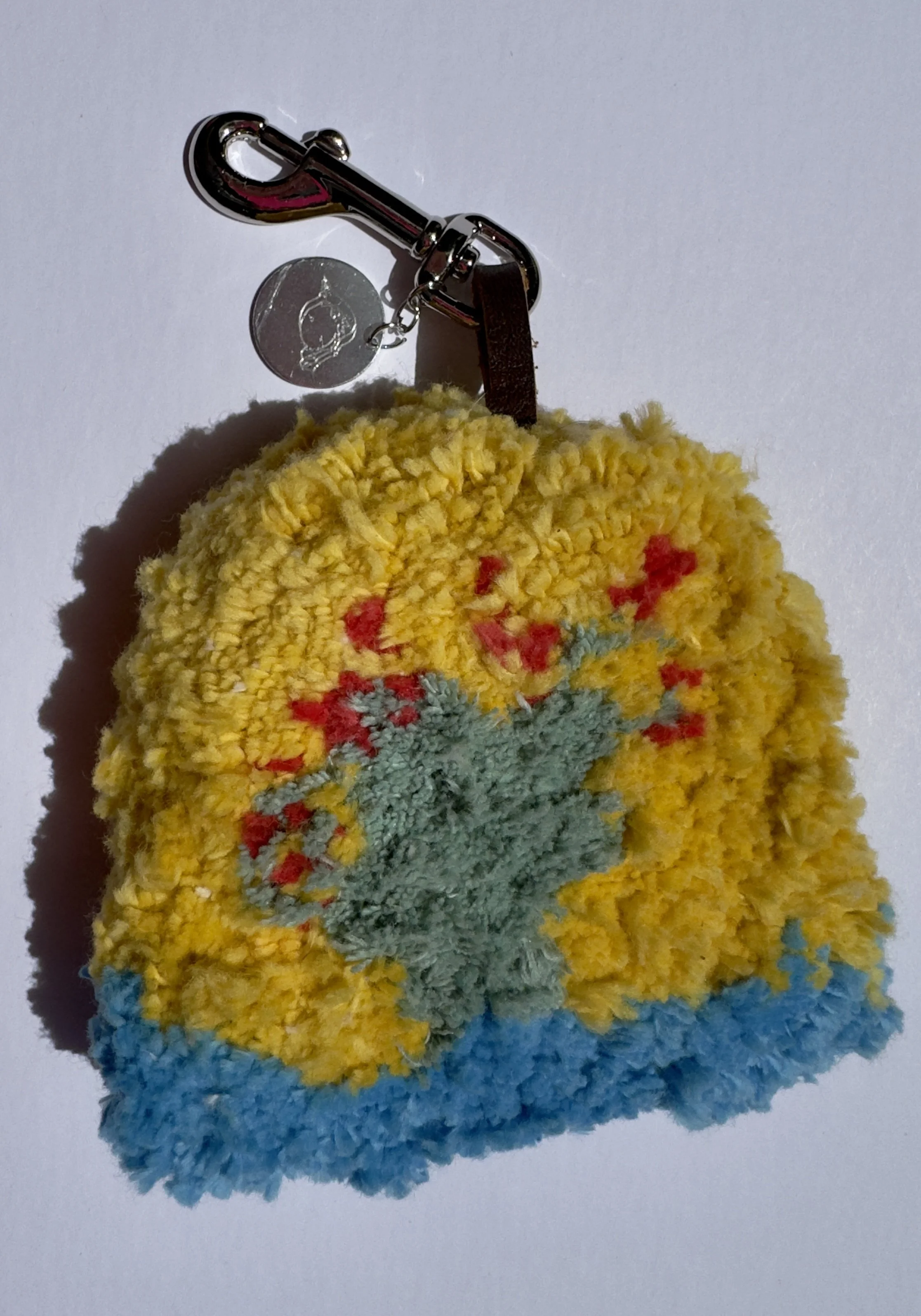 Blooming Cactus: 100% Cotton Tufted Bag Charm