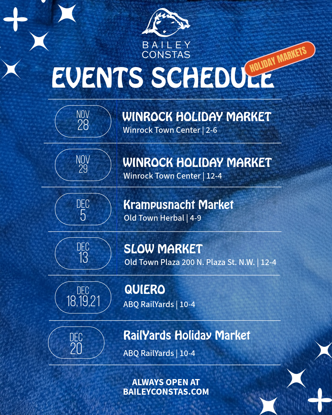 Albuquerque Holiday Markets