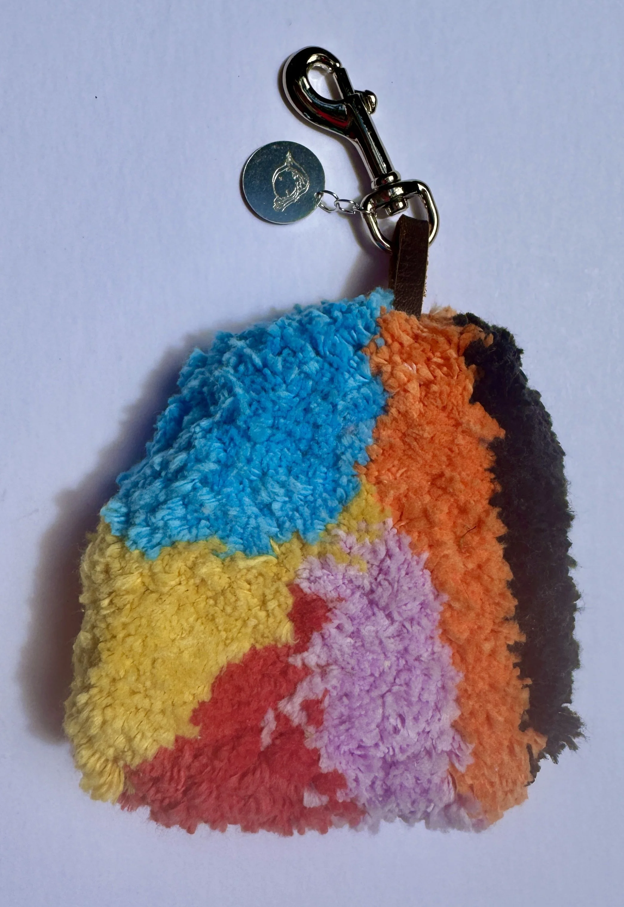 Abstract Portal: 100% Cotton Tufted Bag Charm