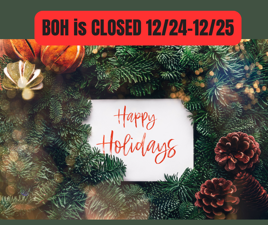 Winter Holiday Closure