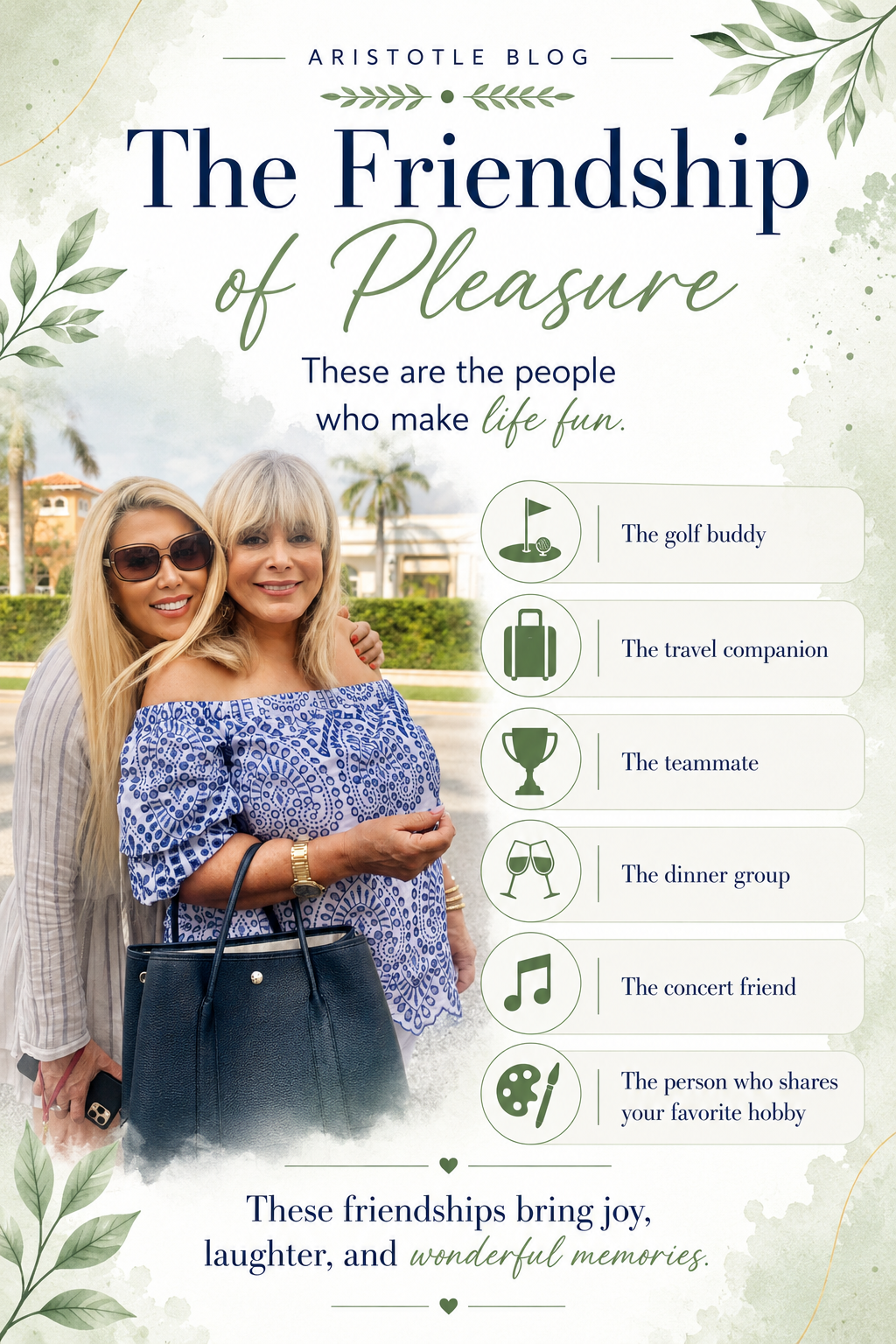Aristotle The Friendship of Pleasure