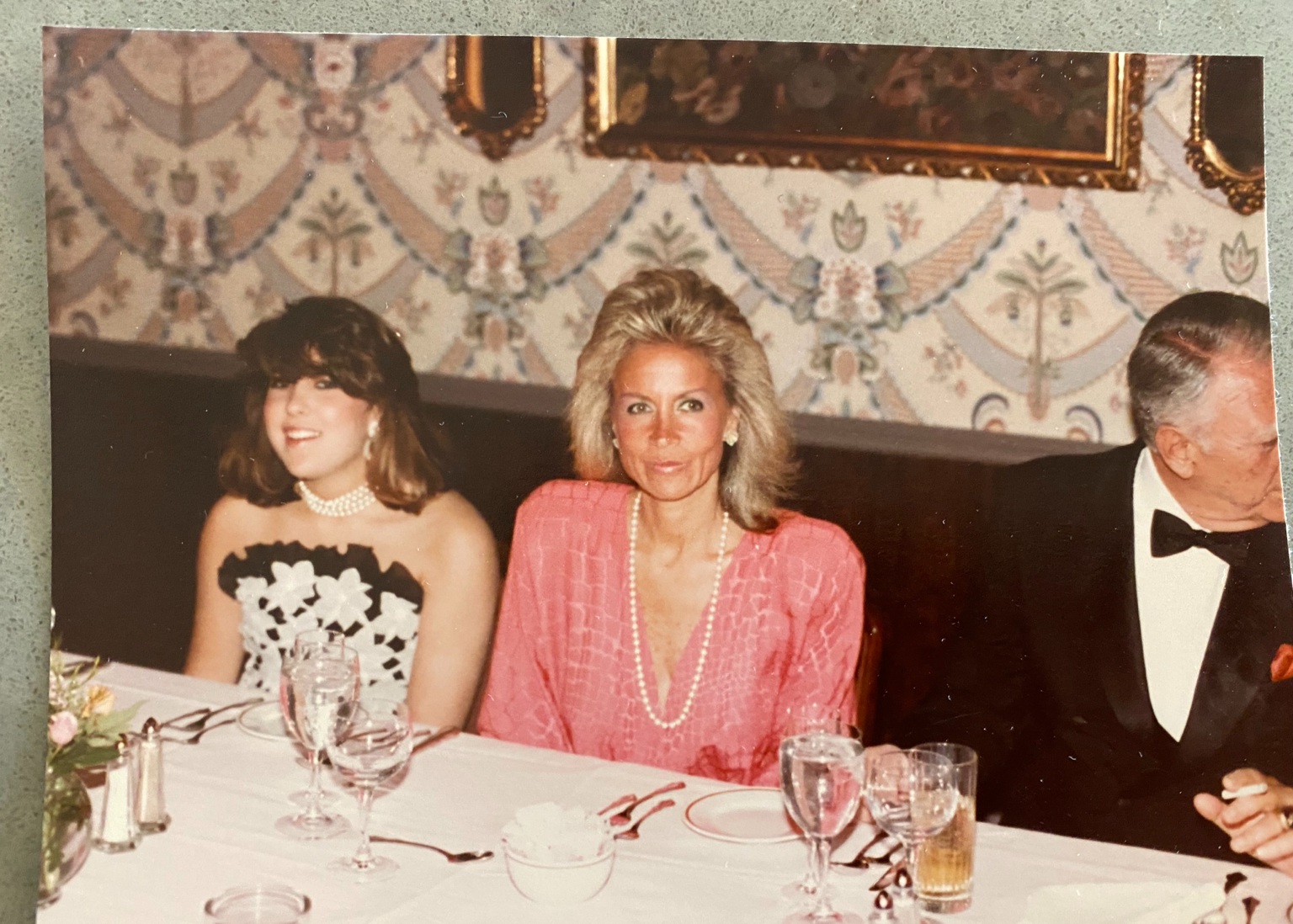 Marnie Schneider with mom, Susan Tose Spencer and grandfather, Leonard Tose