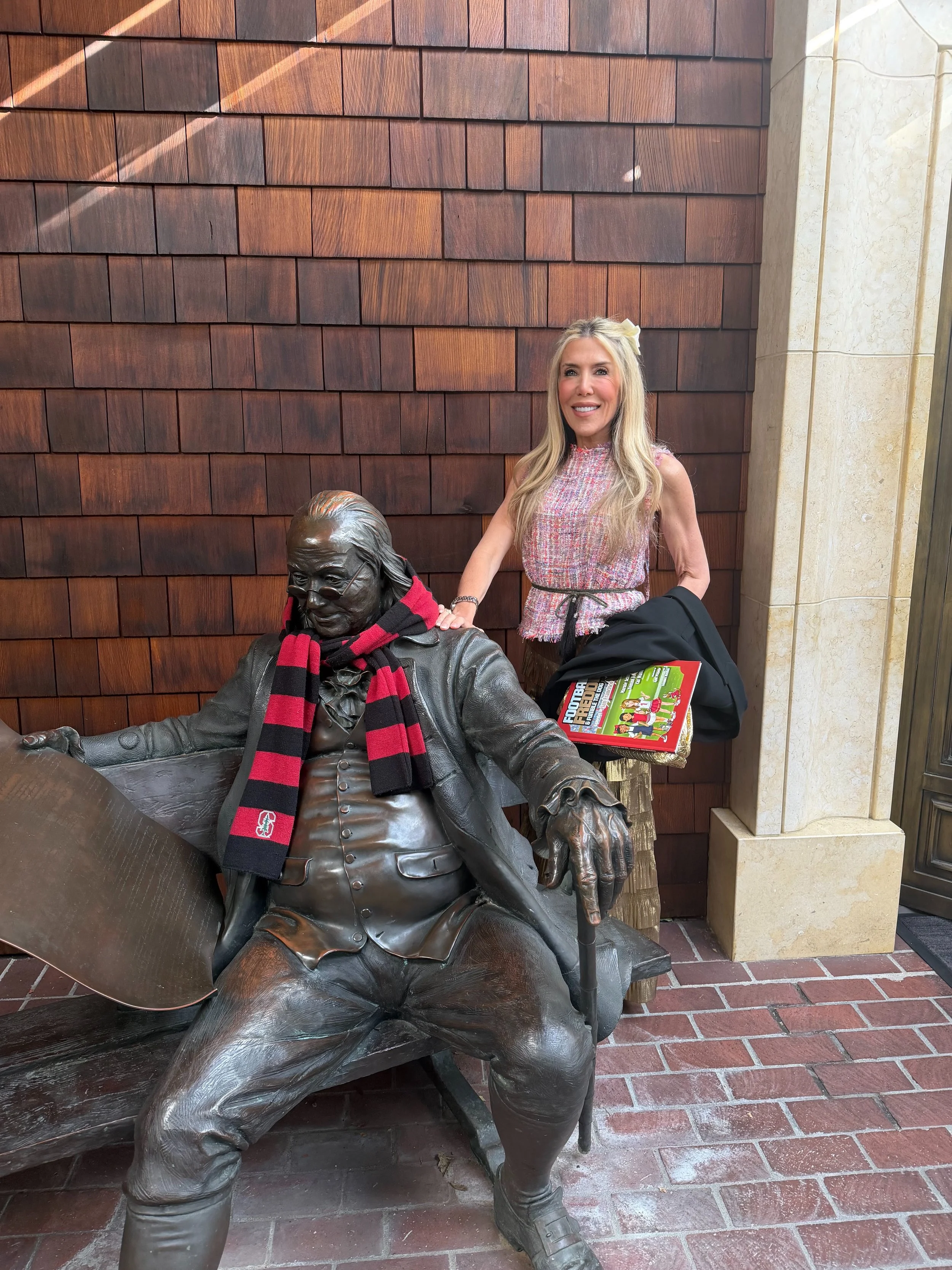 Marnie Schneider at Ronald McDonald House in Bay Area