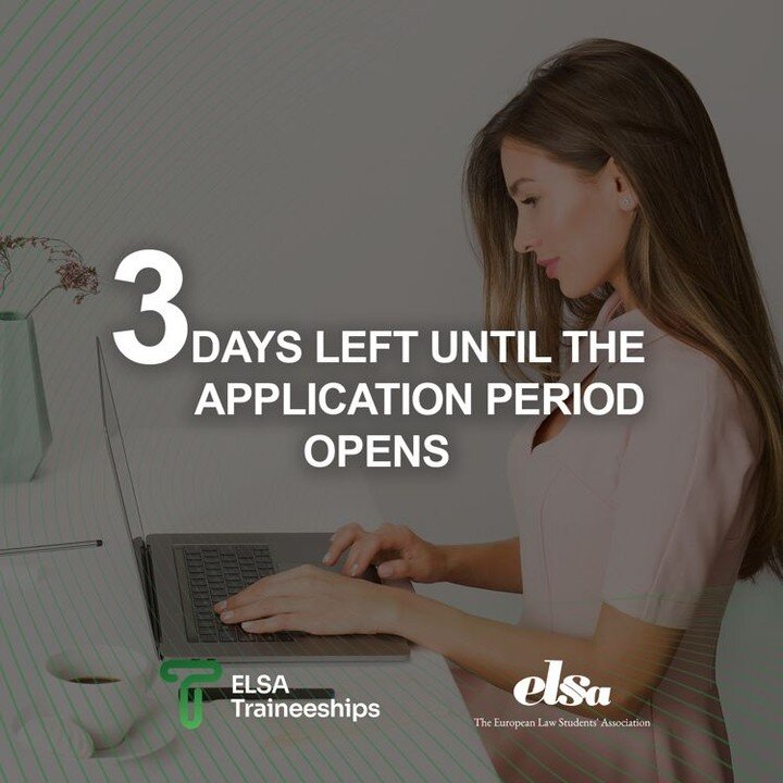 ELSA Traineeships is back soon! Hone your CVs. Elevate your career with sleek opportunities. Don't miss the chance to boost skills and broaden horizons. Stay tuned&mdash;November 13 awaits your success!