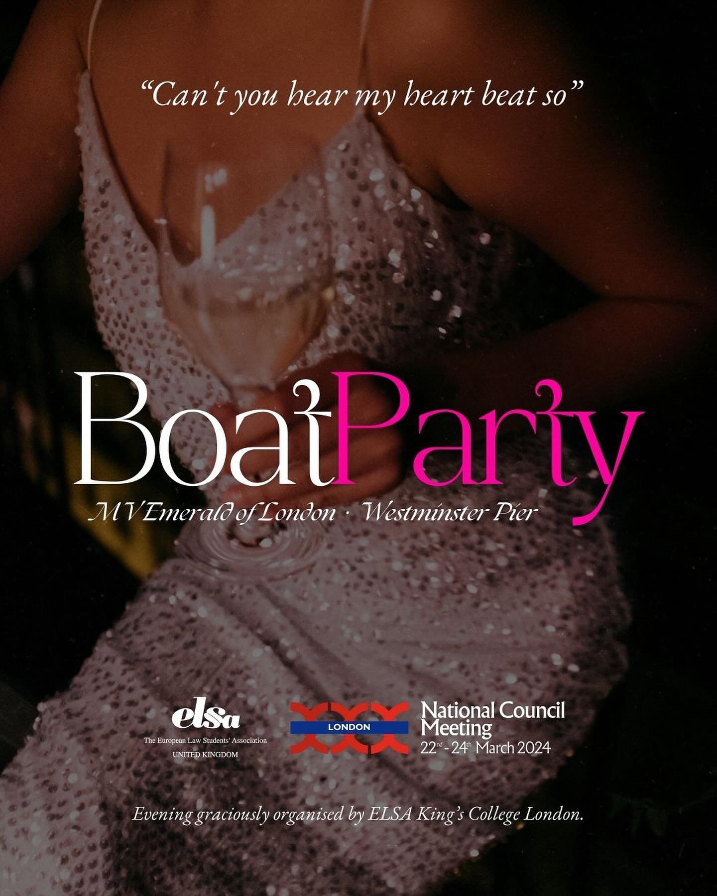 To celebrate the kickoff of our 30th NCM, we will set sail for an unforgettable boat party on the Thames. Glide through the heart of the Big Smoke, soaking in its most iconic sights. It will be a night brimming with the unique spirit that only London