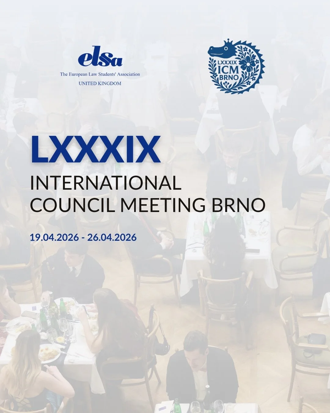 🔹 Recap of the 89th ICM Brno 🔹

From the 19th to the 26th of April 2026, ELSA UK attended the 89th International Council Meeting (ICM) in Brno, Czech Republic.

Our delegation actively participated in workshops and plenary sessions, representing EL