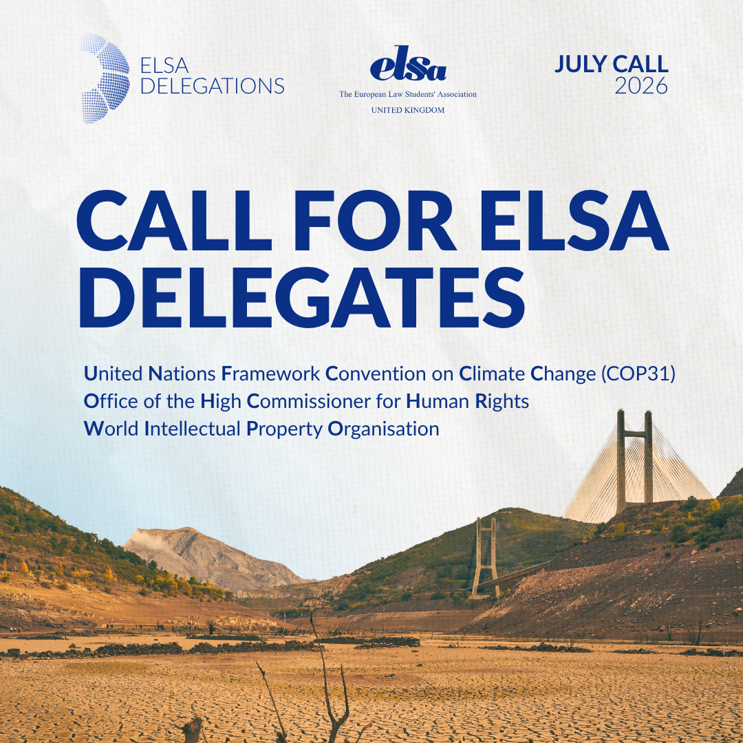 ELSA Delegations | Apply for the July Call 2026