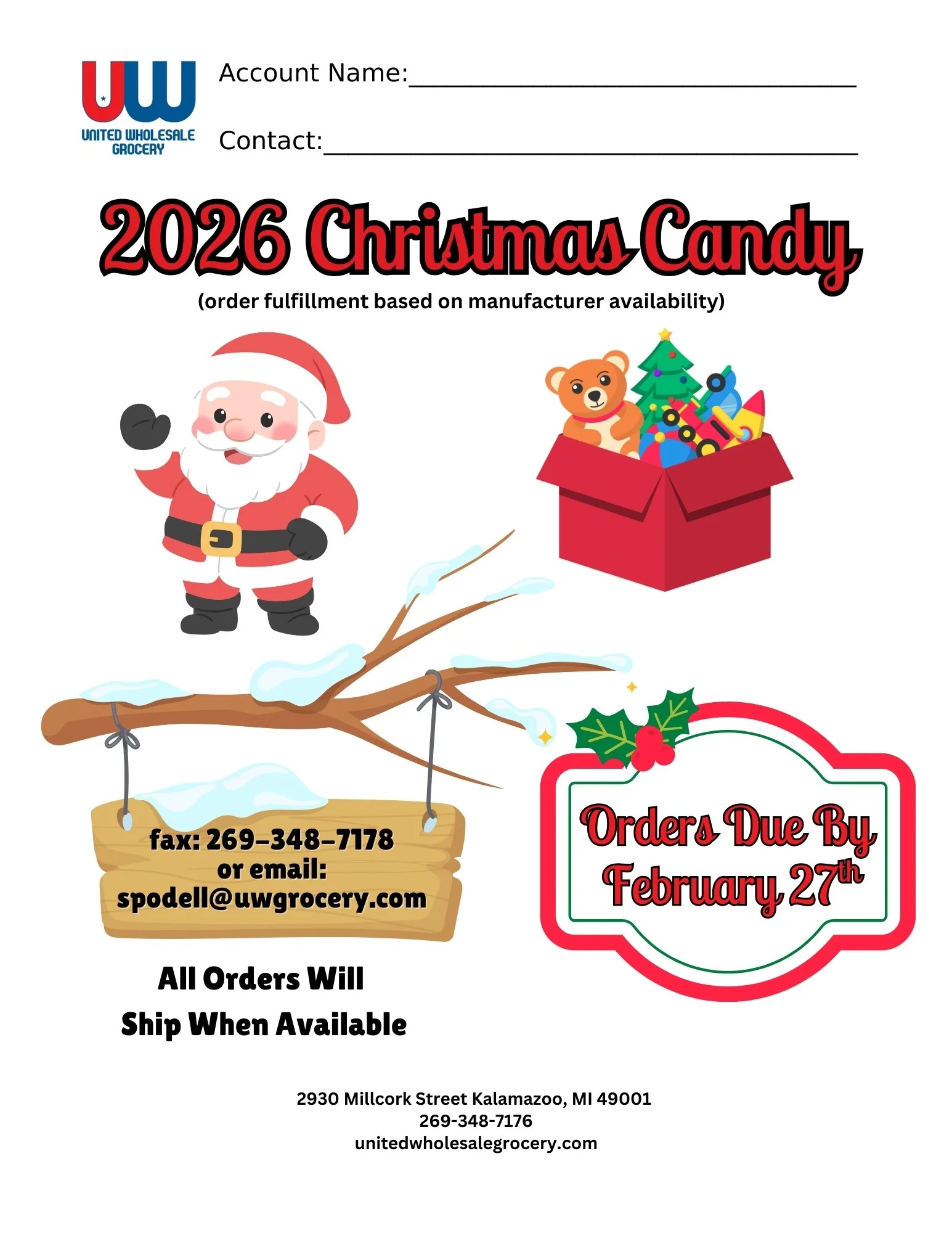 2026 Christmas Candy