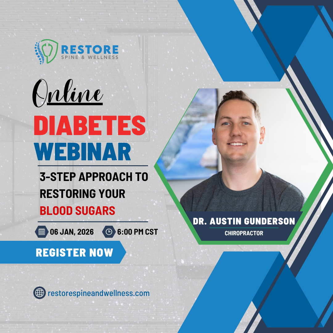The 3-Step Approach to RESTORING YOUR BLOOD SUGAR (Webinar)