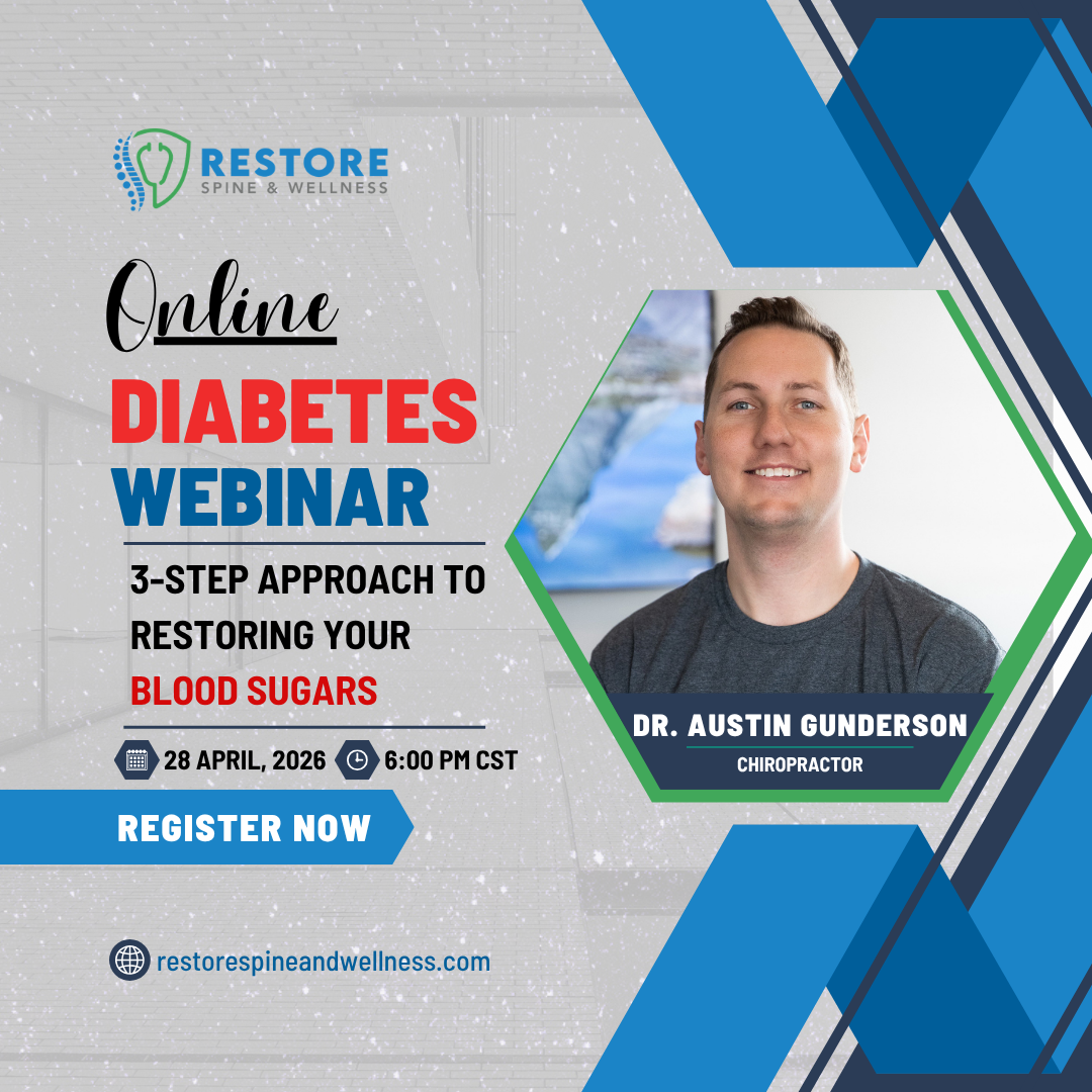The 3-Step Approach to RESTORING YOUR BLOOD SUGAR (Webinar)