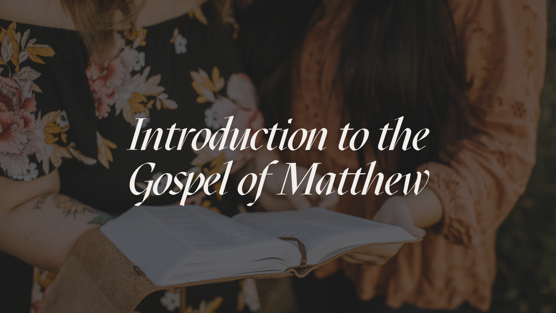 The Gospel of Matthew
