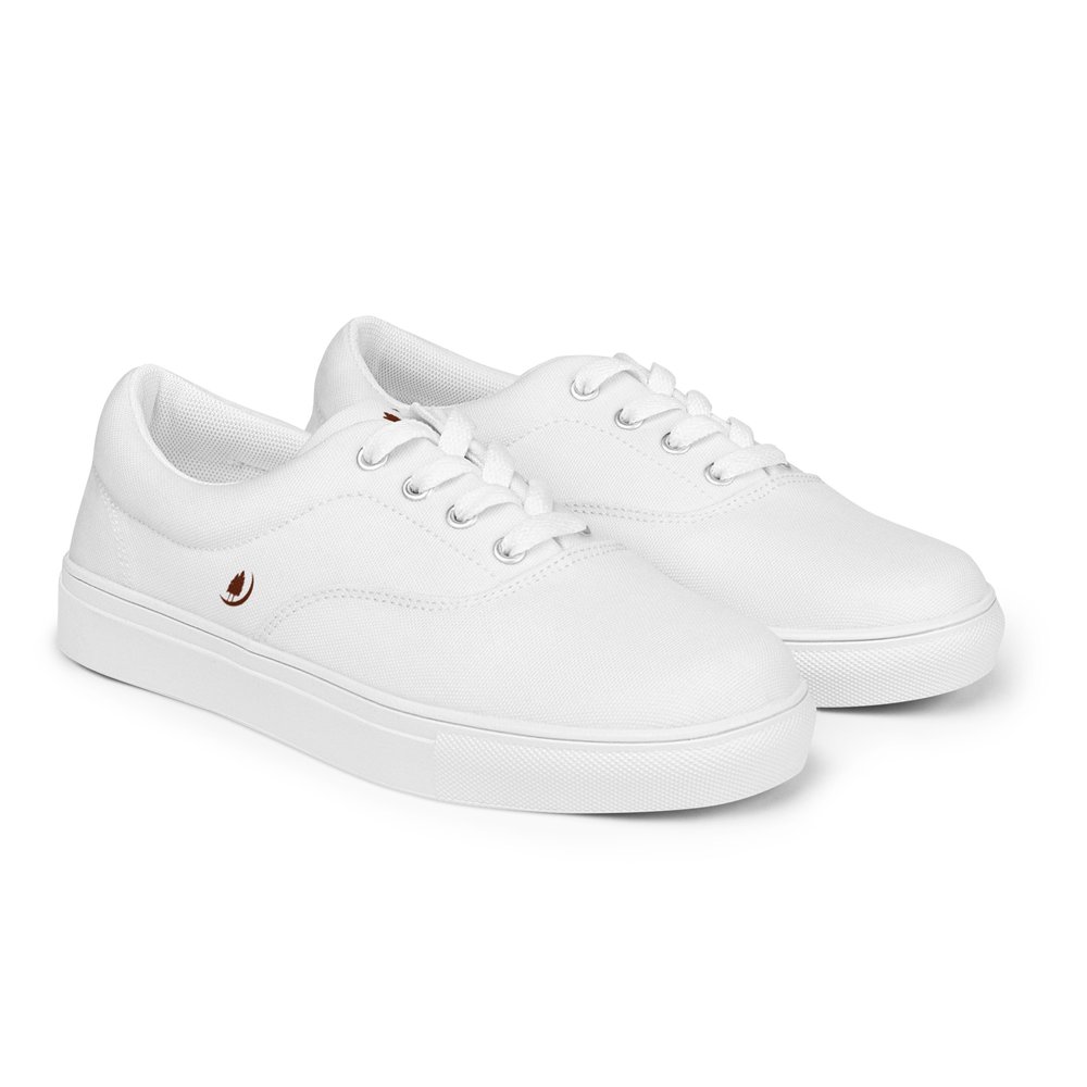 Men's White lace-up shoes — C.S.Southern