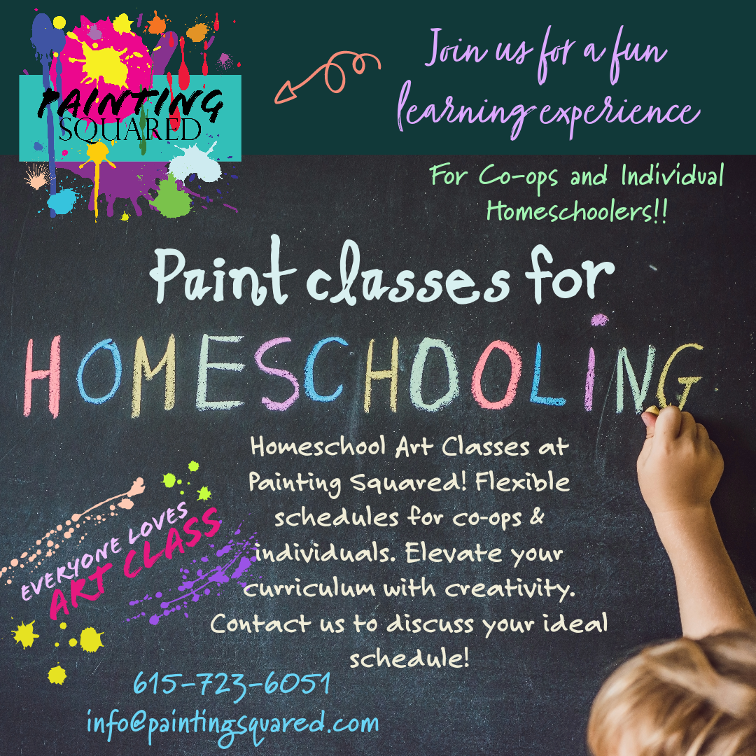 Homeschool Art Classes — Painting Squared