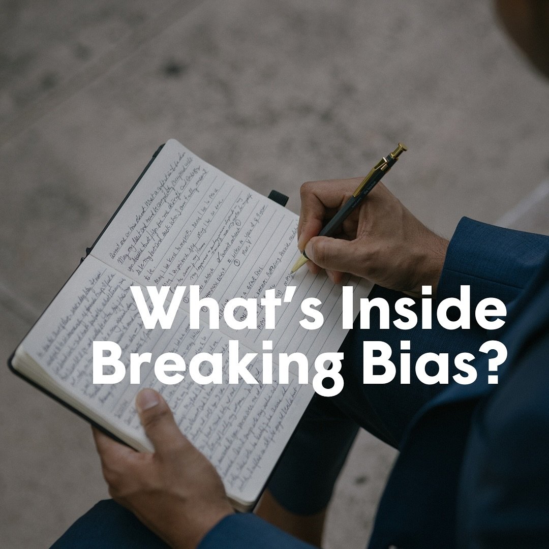 Have you been wondering what&rsquo;s inside Breaking Bias? You can check out the detailed contents here and on my website. One of the ideas at the heart of Breaking Bias is that we don&rsquo;t have to accept a system as it is: we can suggest, build, 
