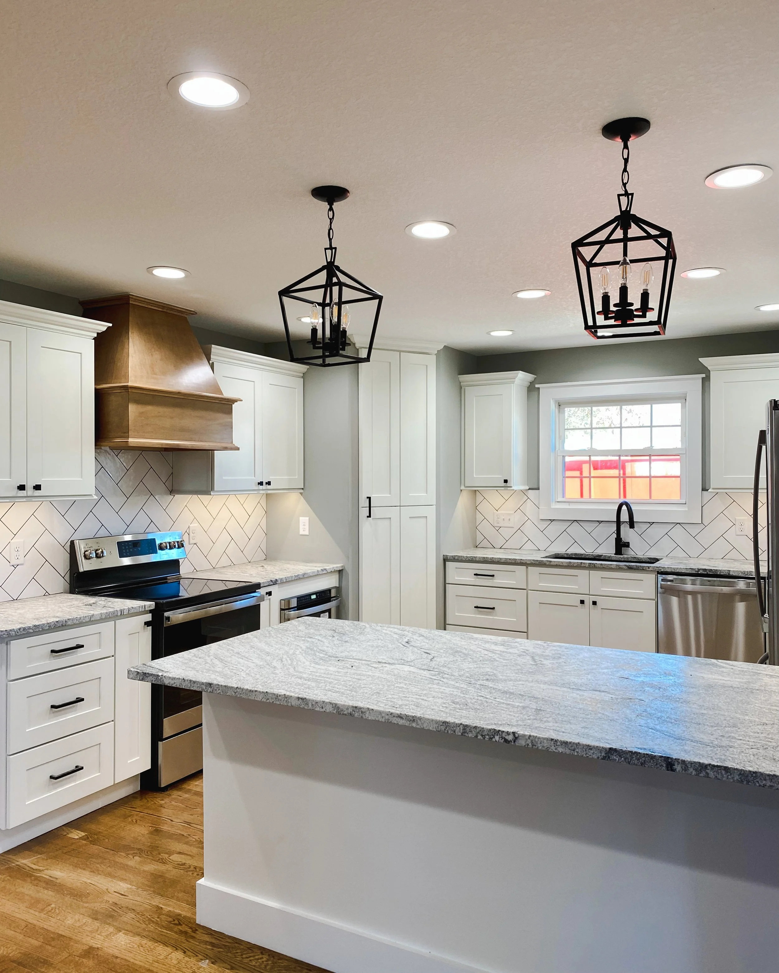 Transitional Farmhouse Kitchen Remodel by Stone Design Granite project photo 2