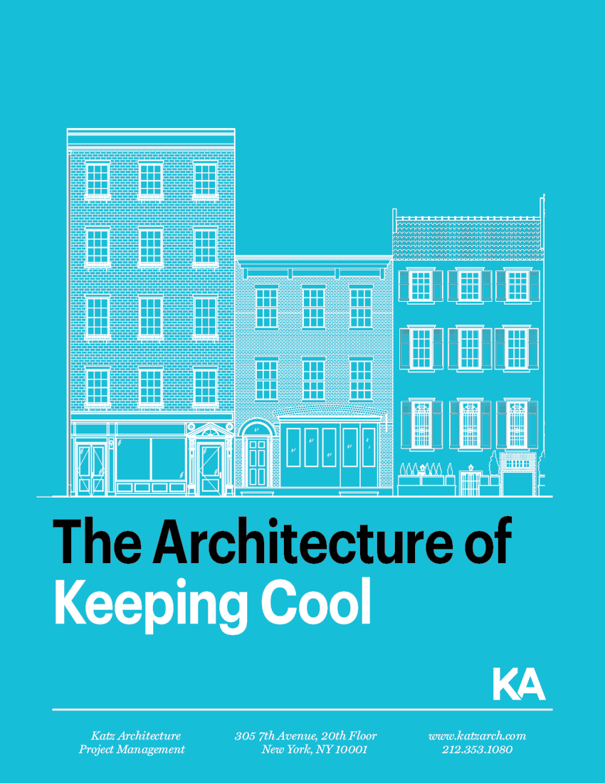 The Architecture of Keeping Cool