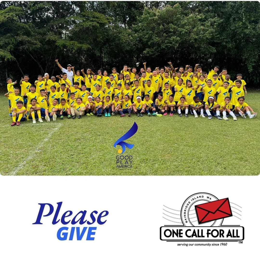 Good Play America Foundation proudly participates in One Call for All. You can donate through the red envelope in the mail or donate in our bio! #OCFA2024

Your generous contribution will help the lives of many young athletes! We are very grateful!

