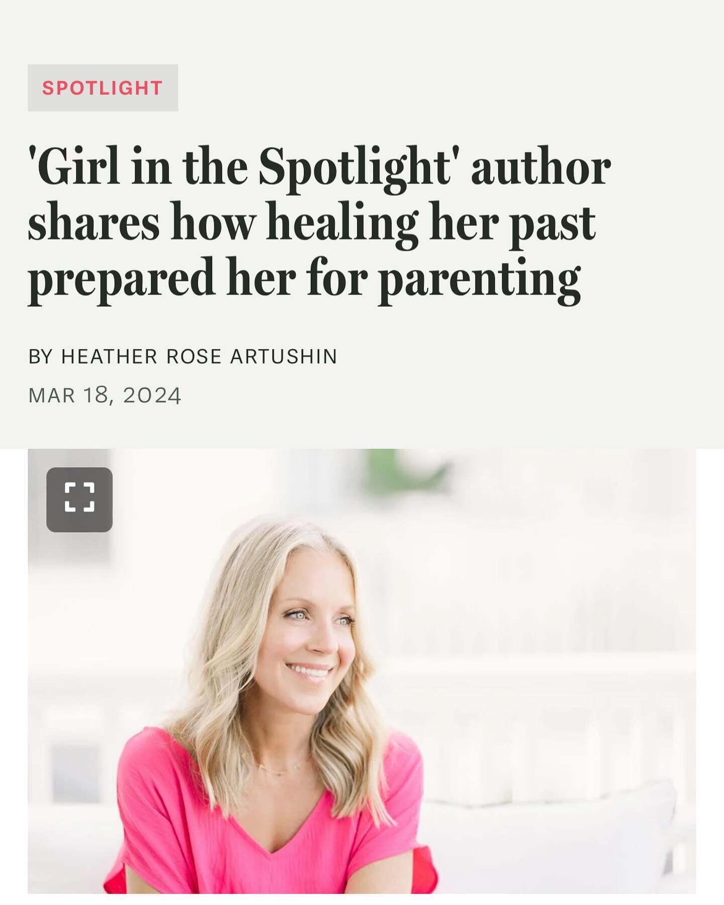 Thank you @heatherrosewriter for this feature in @lowcountryparent magazine! When I was a new mom in the trenches, I wrote a column for the same magazine called &ldquo;Keeping It Real.&rdquo;

The article pulls back the curtain and explains how stepp