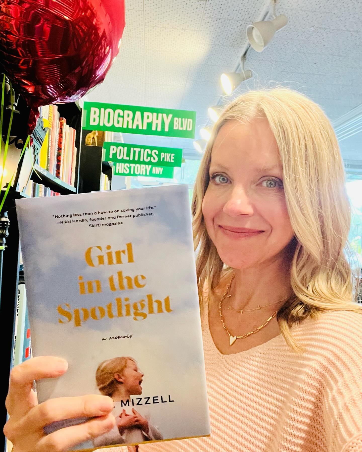 Please support the Independent Bookstores that support my book! You can find &ldquo;Girl in the Spotlight&rdquo; at Main Street Reads in Summerville, Buxton Books in Charleston, and Eat My Words in Minneapolis. 

You can also go to Bookshop.org and o