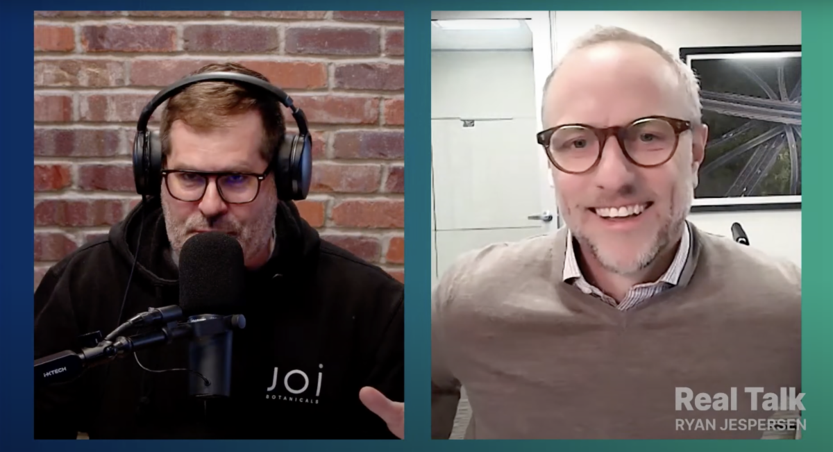 Logo for Real Talk with Ryan Jespersen.