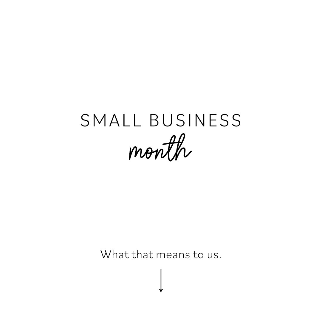 Quite frankly, everything. We are a small business, just getting started and your support means everything! We love to show appreciation and support for other small businesses, one person teams, mompreneurs, etc. ⁠
⁠
If you have a small business, sha