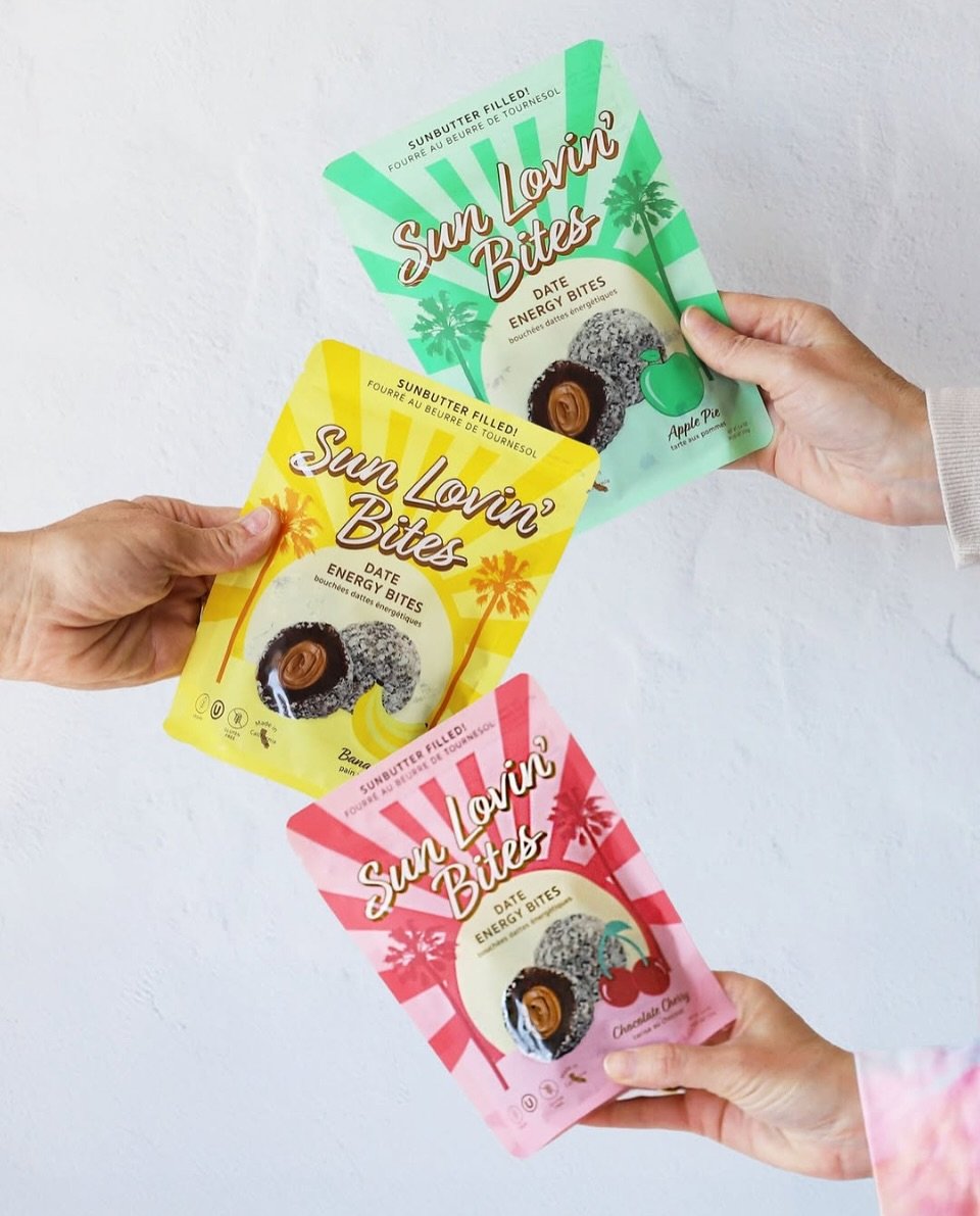 I love these how these @sunlovinfoods bags turned out! ☀️ They are super bright and cheerful! 💖