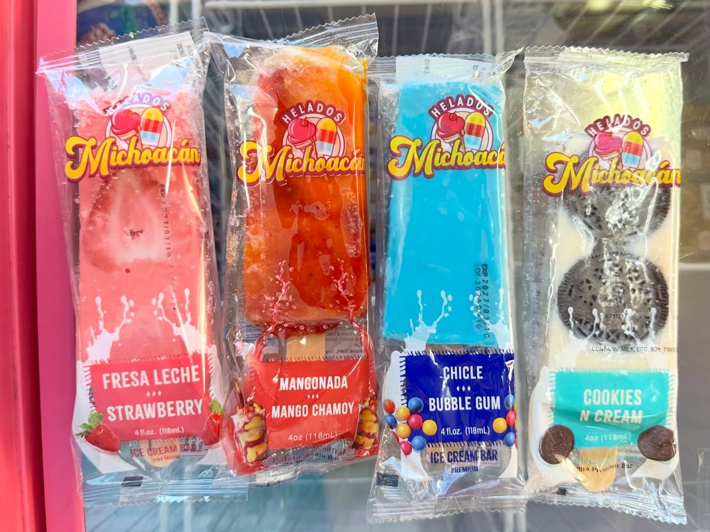 I was on a little trip to Winslow, Arizona with my mom and grandma and spotted my designs in the wild! These are wraps that I did for Helados Michoacan and haven&rsquo;t actually seen them in-person until now. It was really exciting! So next time you