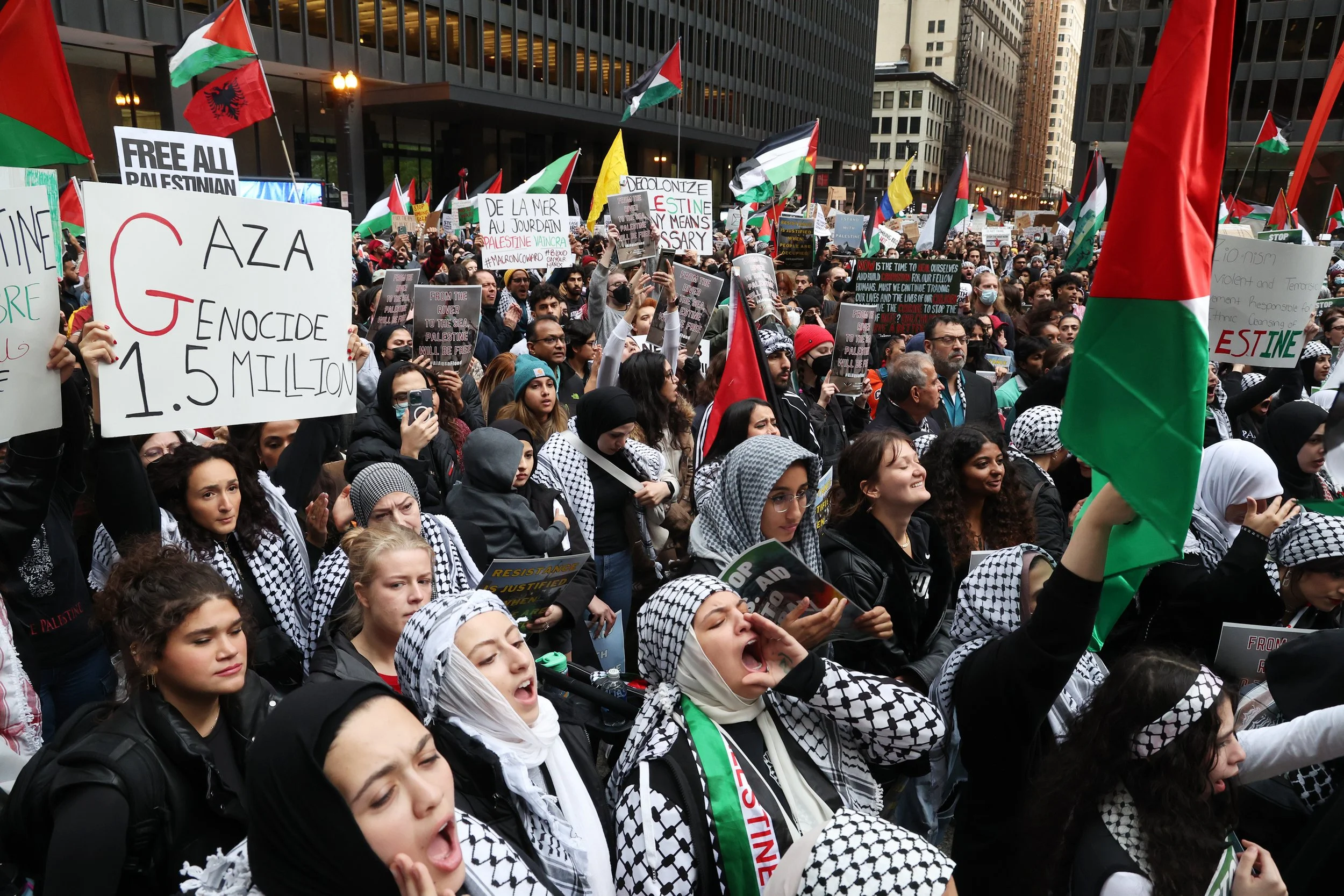 Warehouse Workers Action Calls on Chicago City Council to Back Ceasefire in Gaza&nbsp;